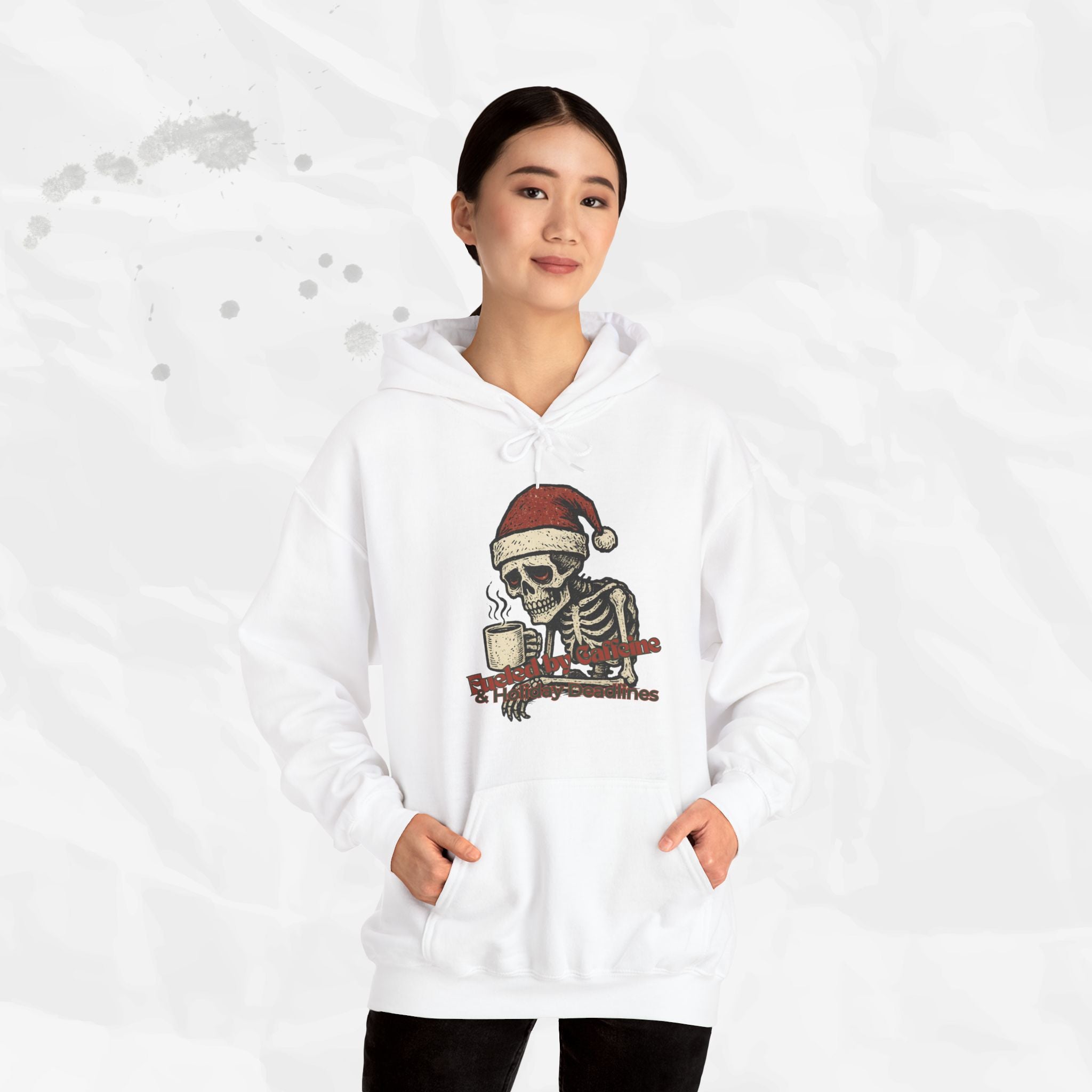 Fueled by Caffeine & Christmas – Hoodie