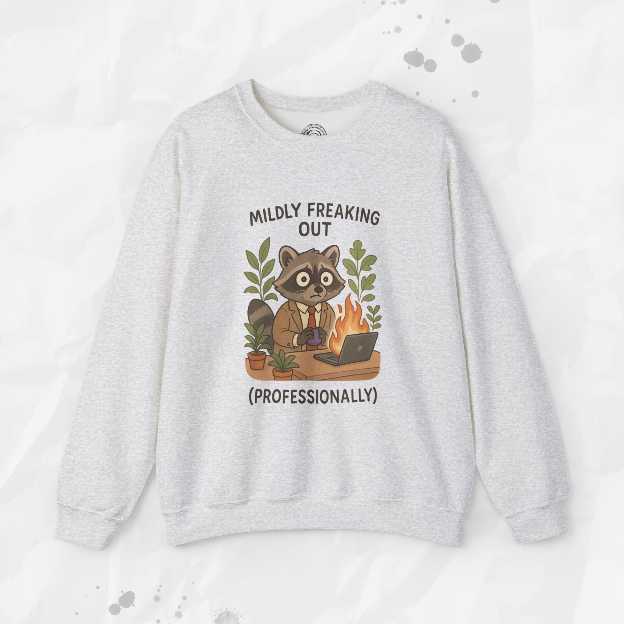 Mildly Freaking Out (Professionally) - Crewneck Sweatshirt