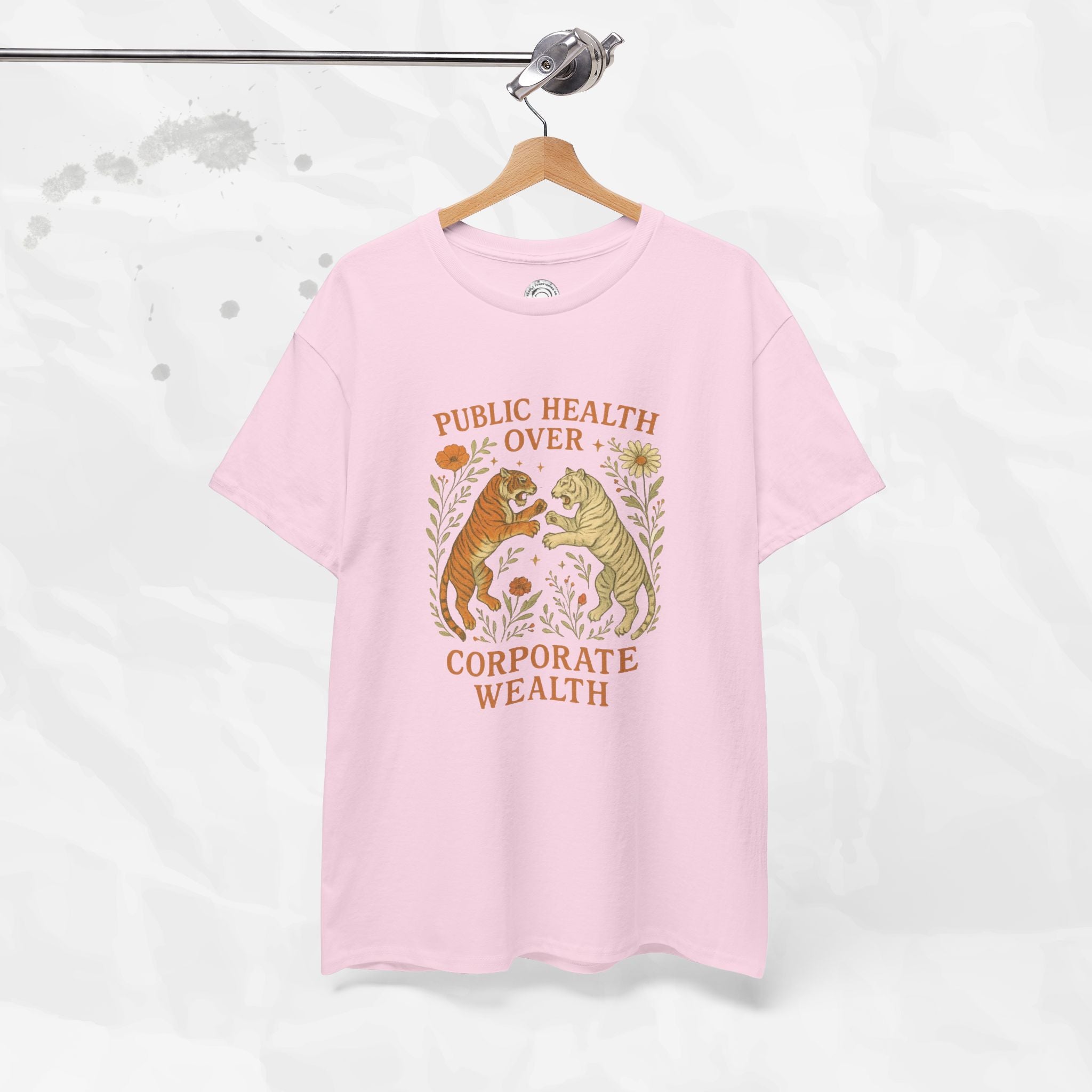 Public Health Over Corporate Wealth - T-Shirt