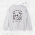 Un día serás huesos también - Sudadera de cuello redondo