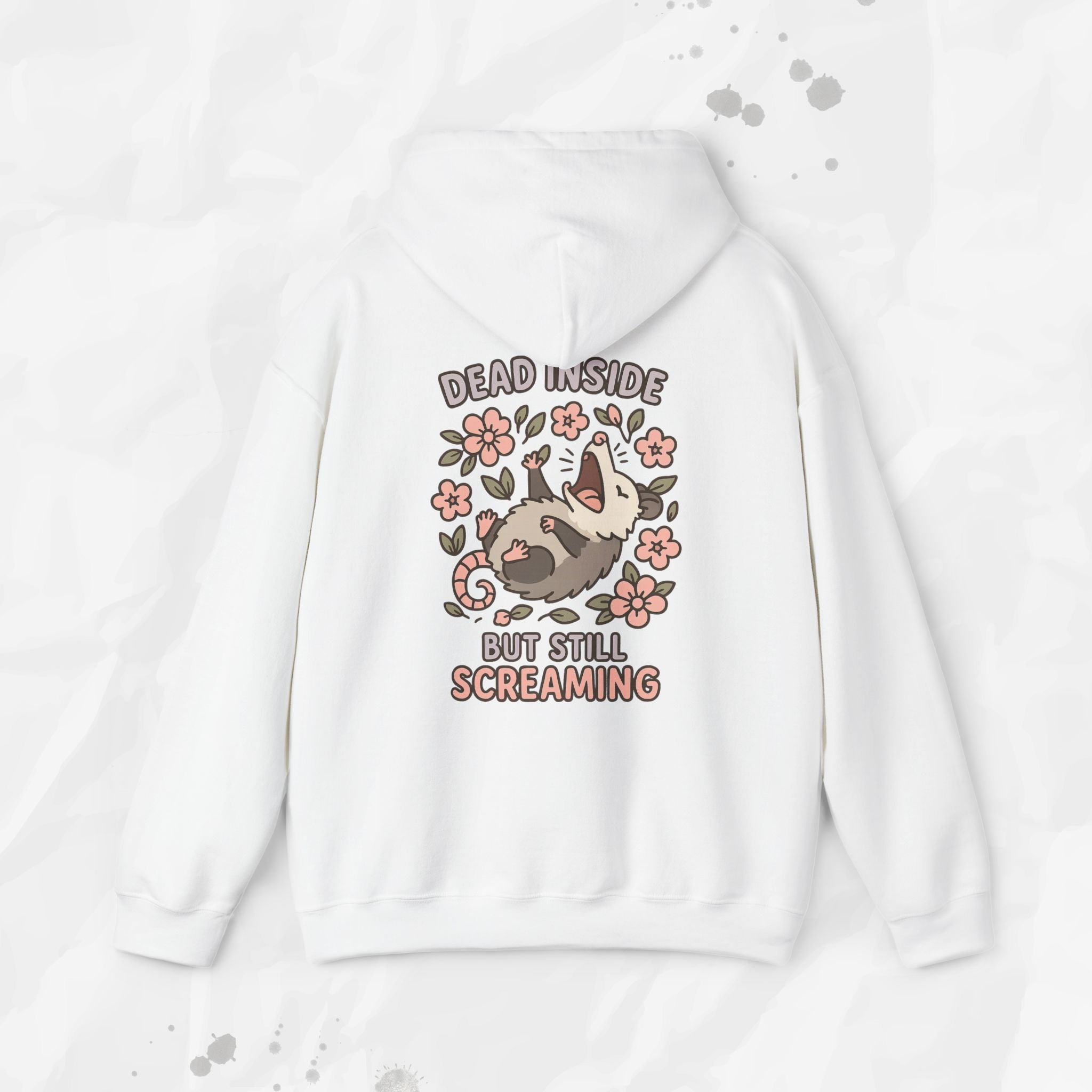 Dead Inside but Still Screaming – Hoodie