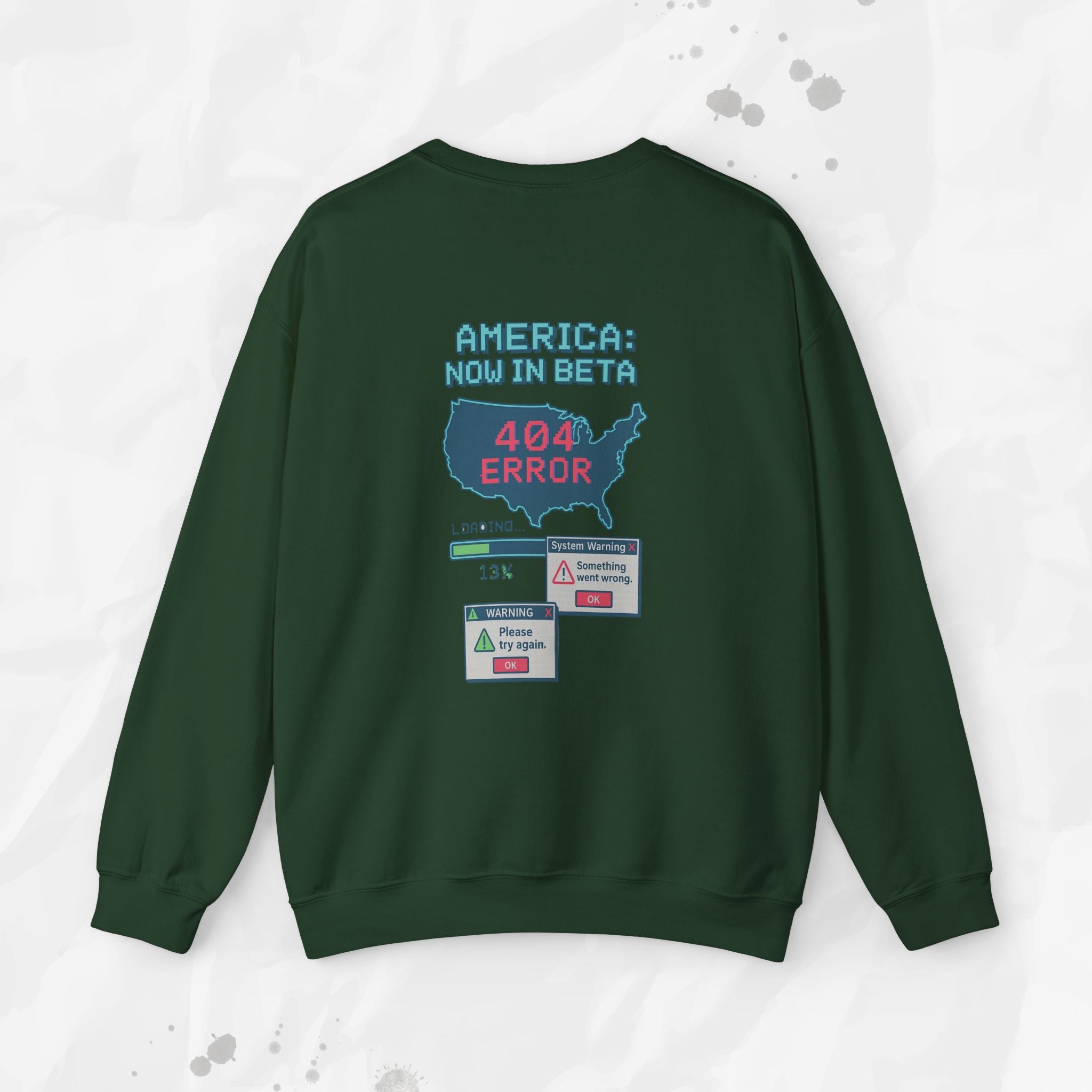 America: Now in Beta - Crewneck Sweatshirt