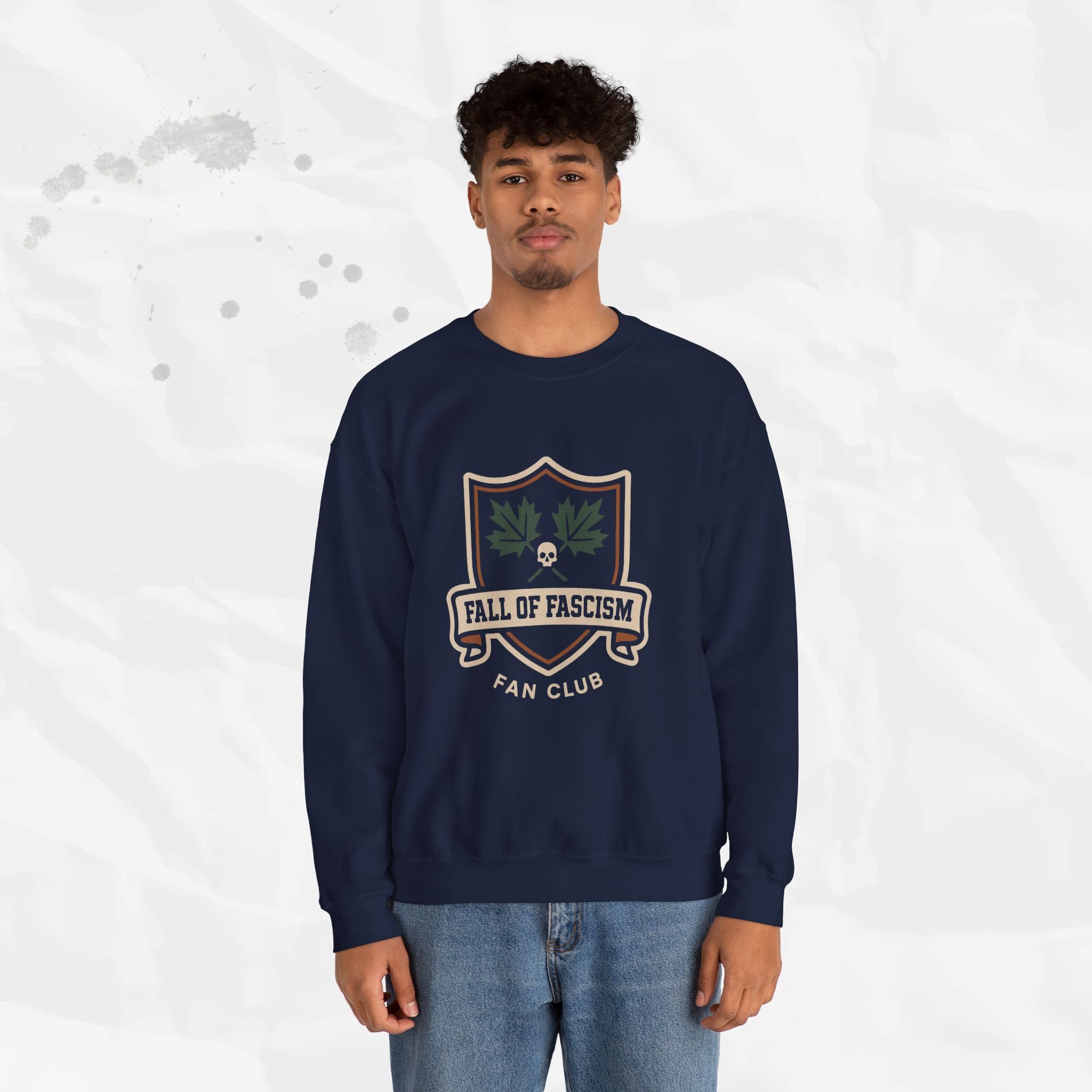 Fall of Fascism Fan Club – Crewneck Sweatshirt