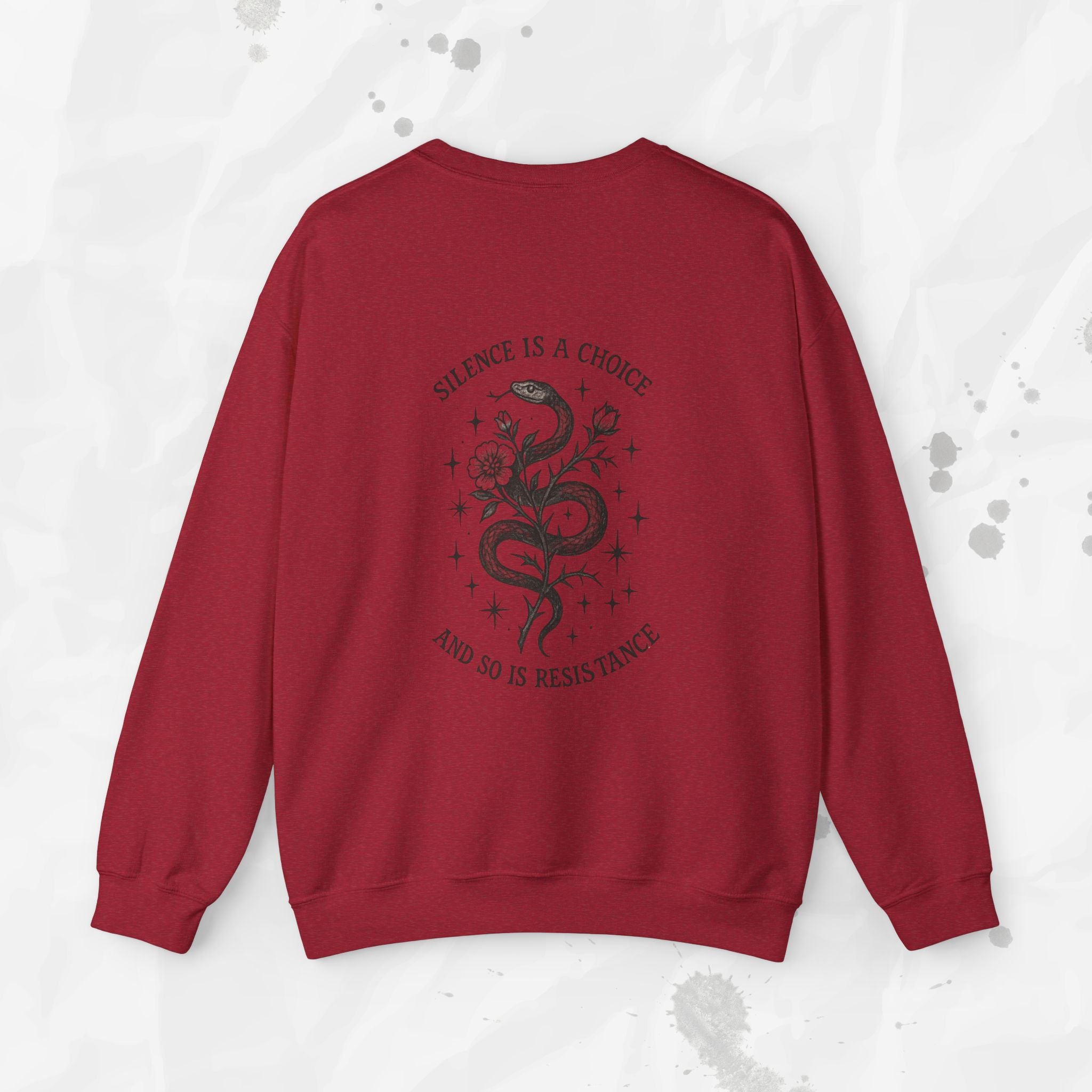 Silence Is a Choice - Crewneck Sweatshirt