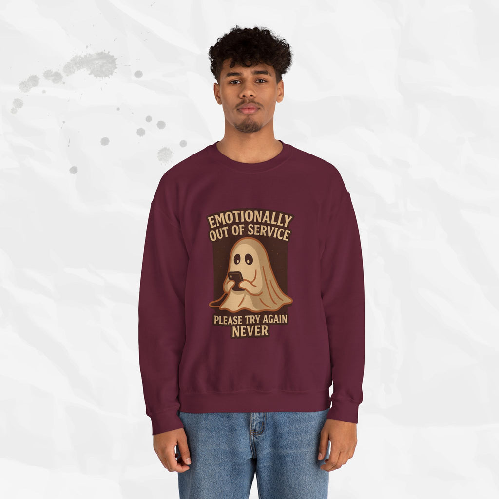 Emotionally Out of Service – Crewneck Sweatshirt