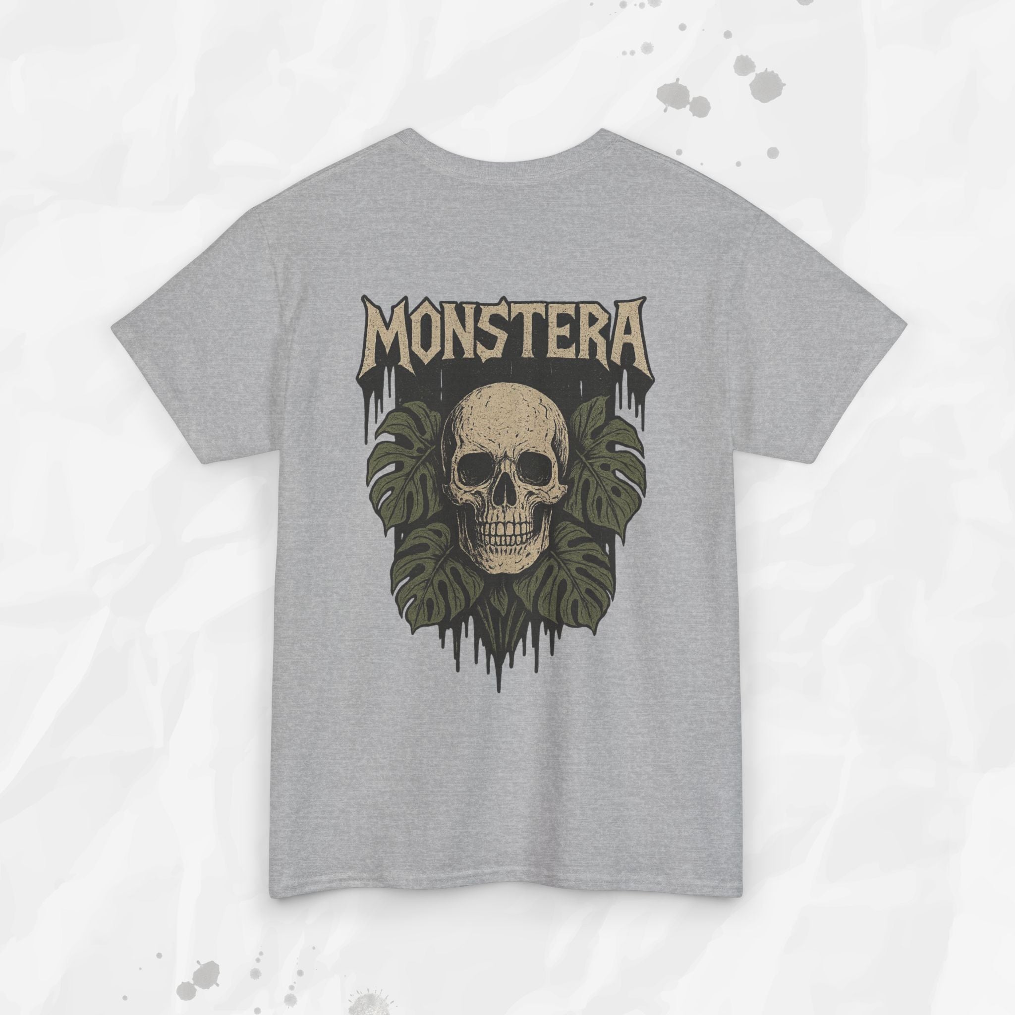 Monstera Skull - T-Shirt