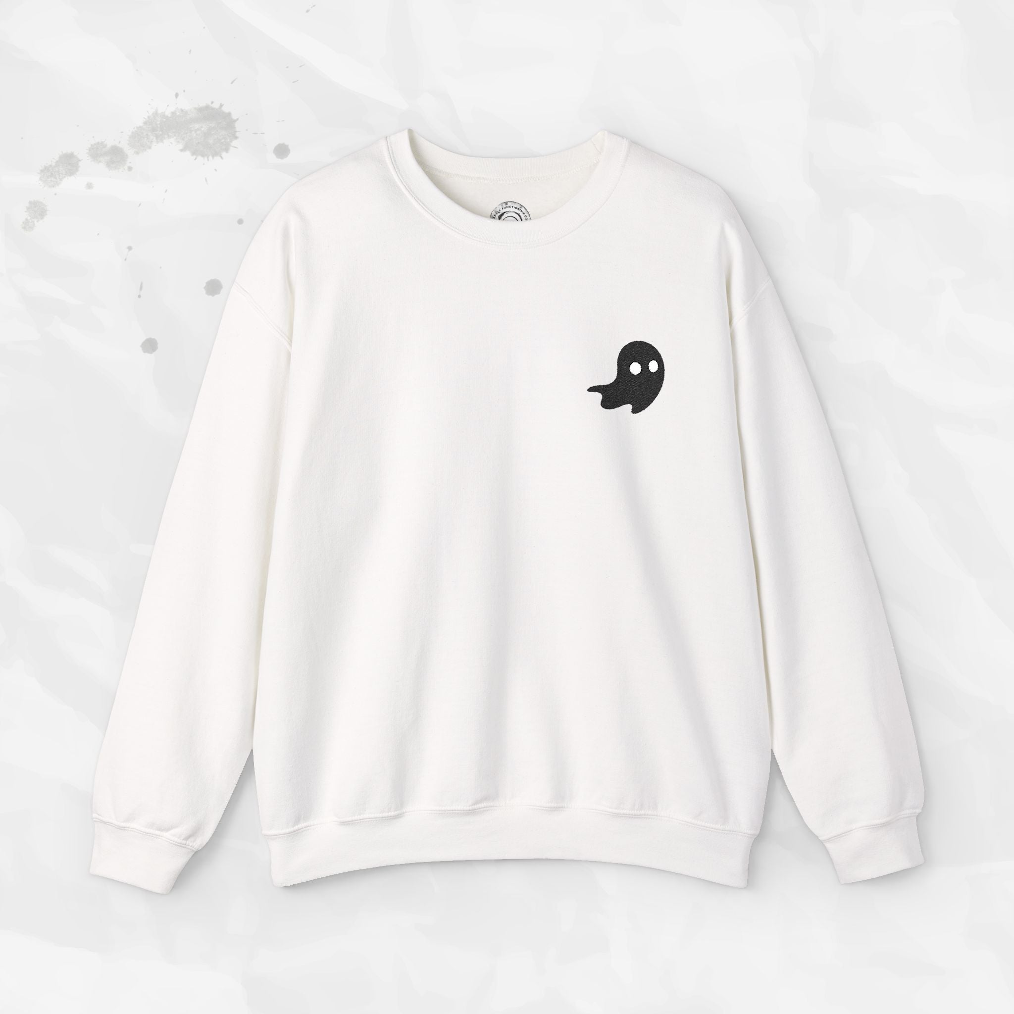 Lil Ghost - Embroidered Crewneck Sweatshirt