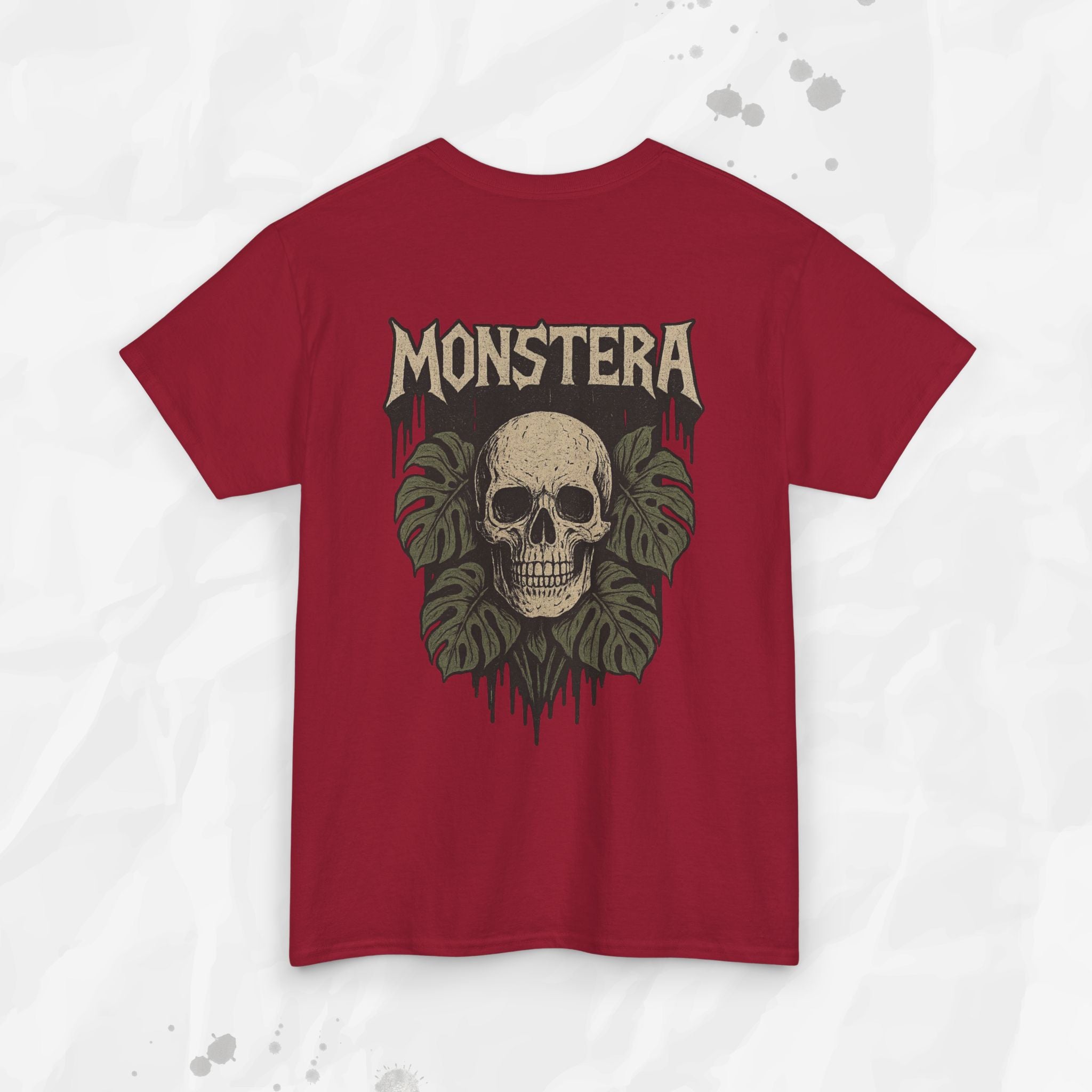 Monstera Skull - T-Shirt