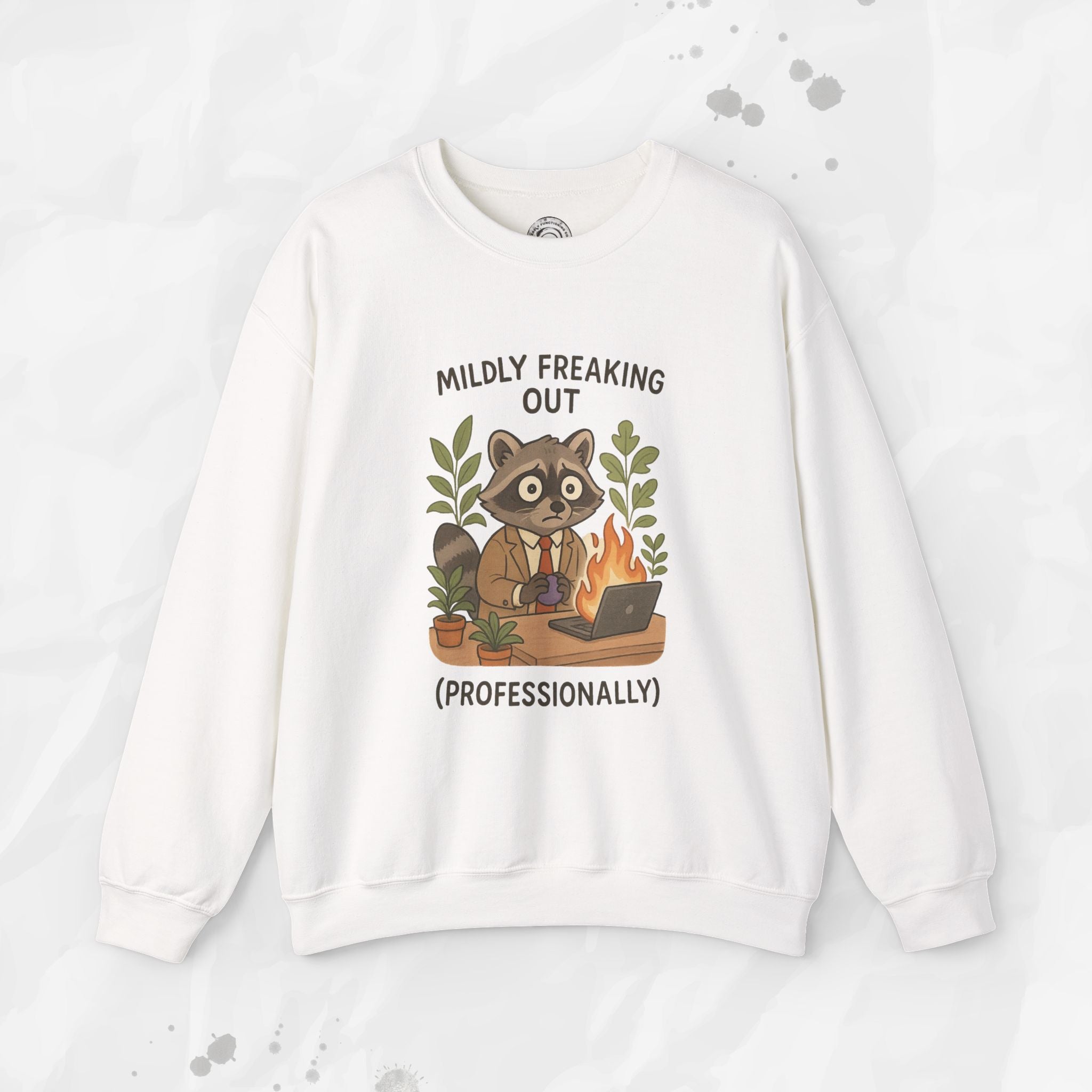 Mildly Freaking Out (Professionally) - Crewneck Sweatshirt
