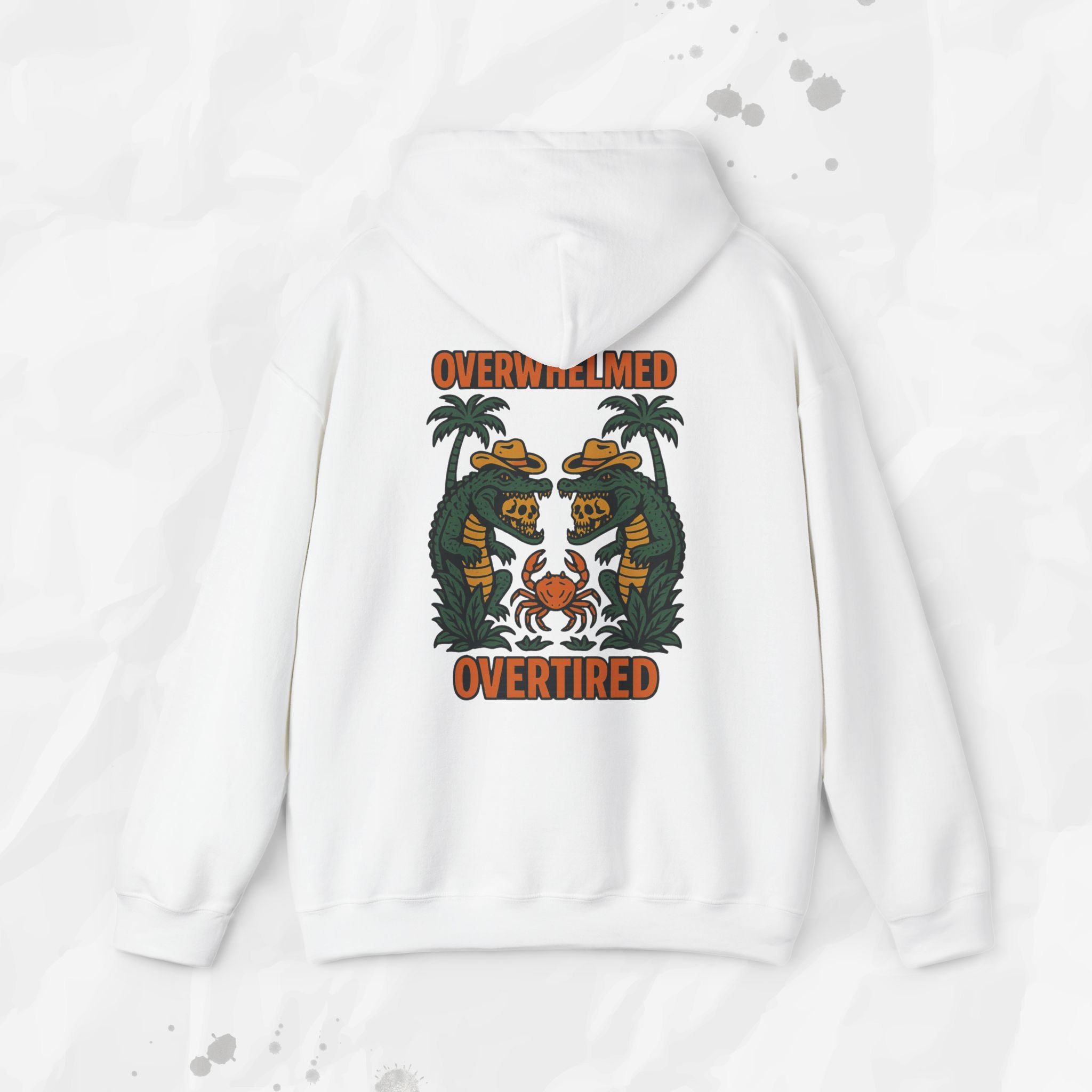 Overwhelmed & Overtired – Hoodie