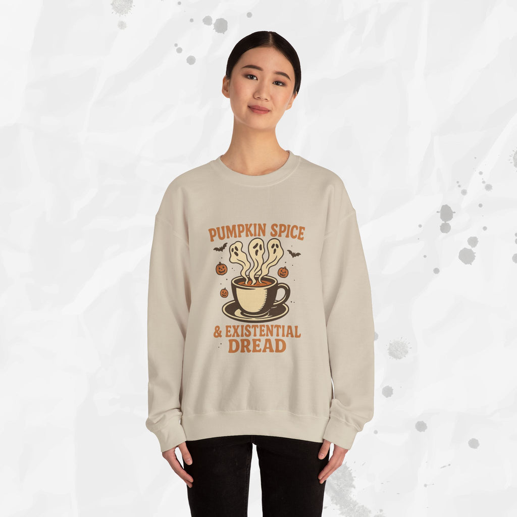 Pumpkin Spice & Existential Dread - Crewneck Sweatshirt