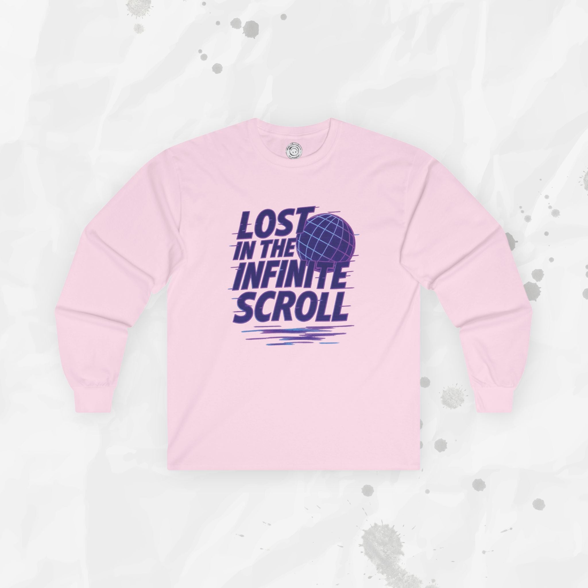 Lost in the Infinite Scroll - Long Sleeve T-Shirt