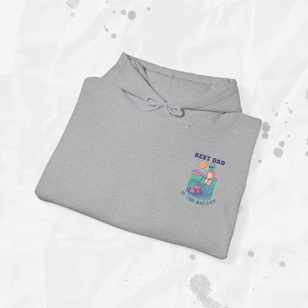 Best Dad in the Galaxy – Hoodie (Pocket Print)