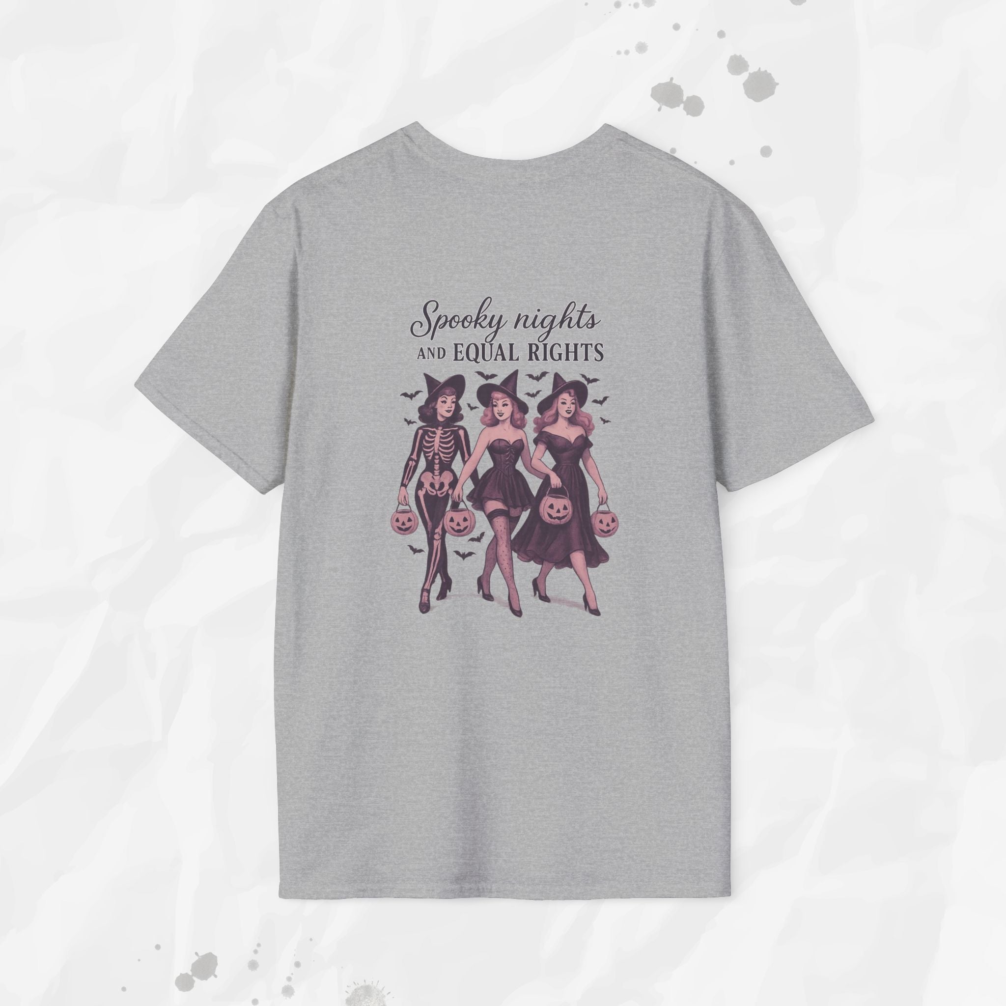 Spooky Nights and Equal Rights - T-Shirt
