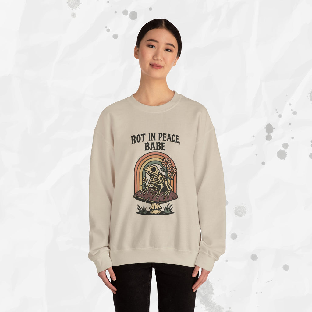 Rot in Peace, Babe - Crewneck Sweatshirt