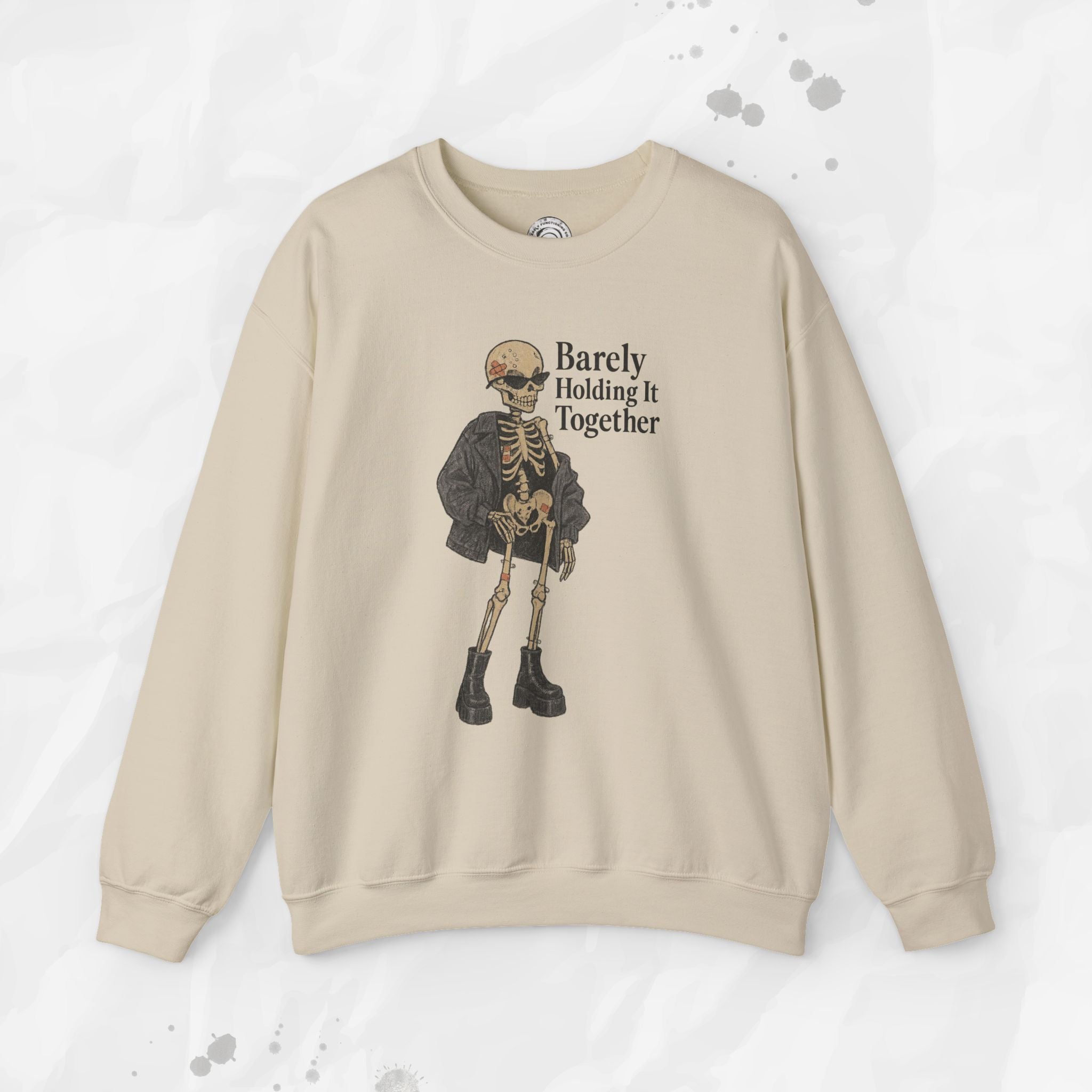 Barely Holding It Together - Crewneck Sweatshirt