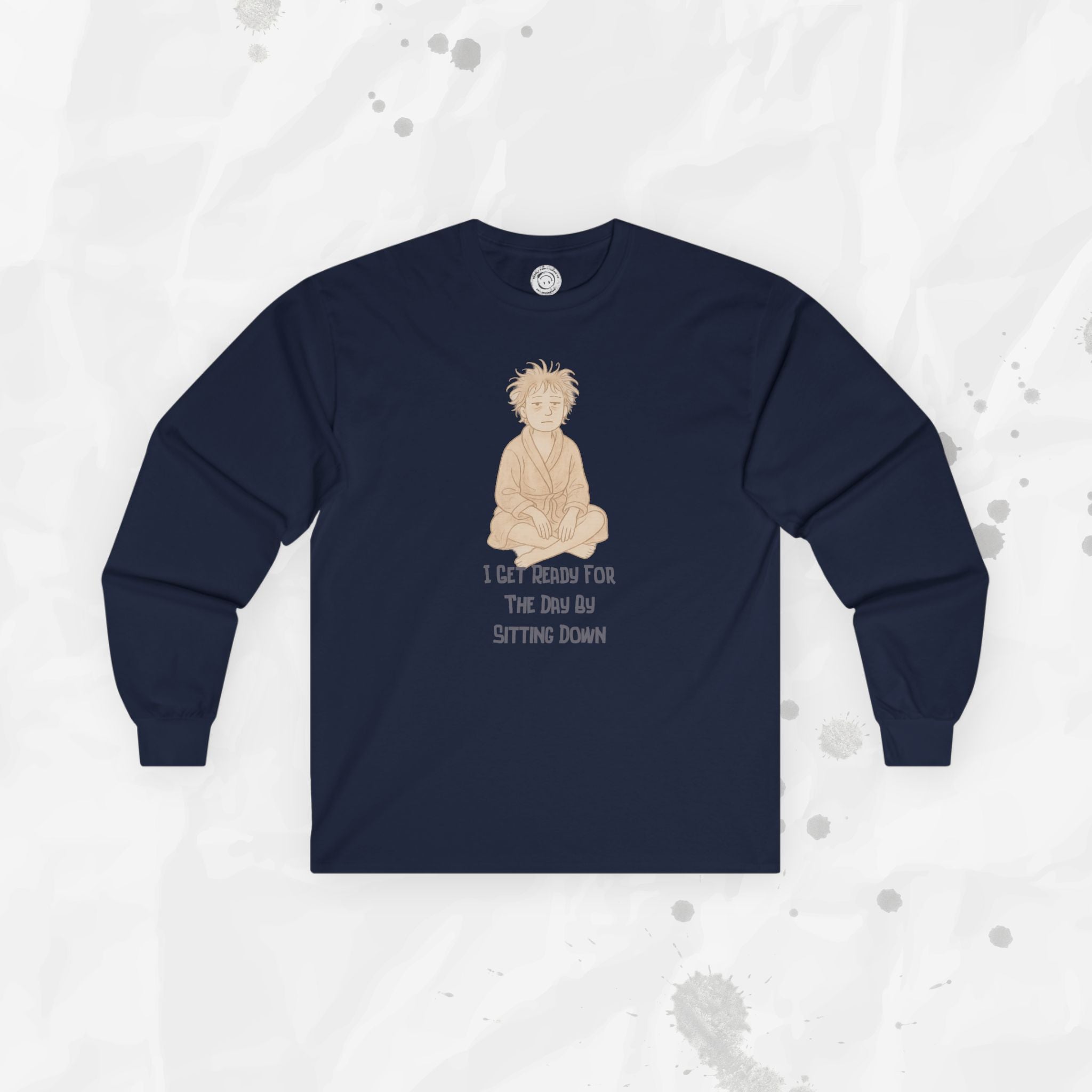 Sitting Down - Long Sleeve T-Shirt