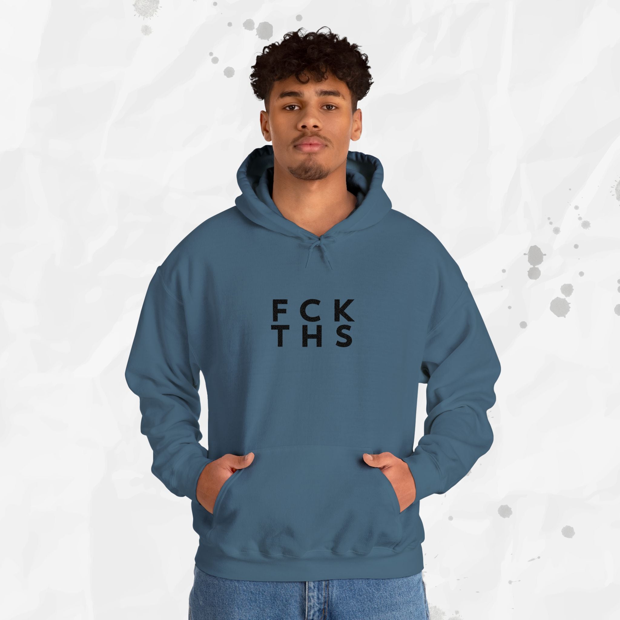 FCK THS - Embroidered Hoodie