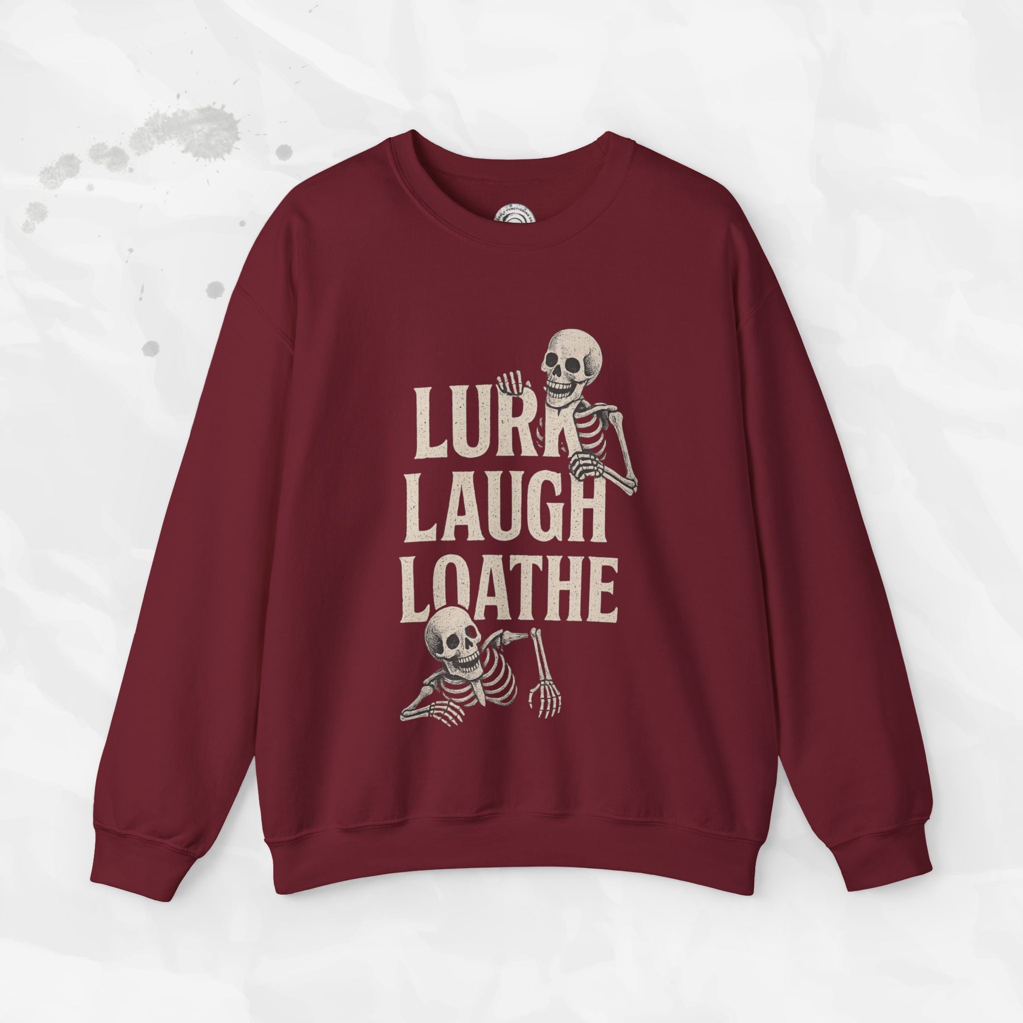 Lurk Laugh Loathe - Crewneck Sweatshirt