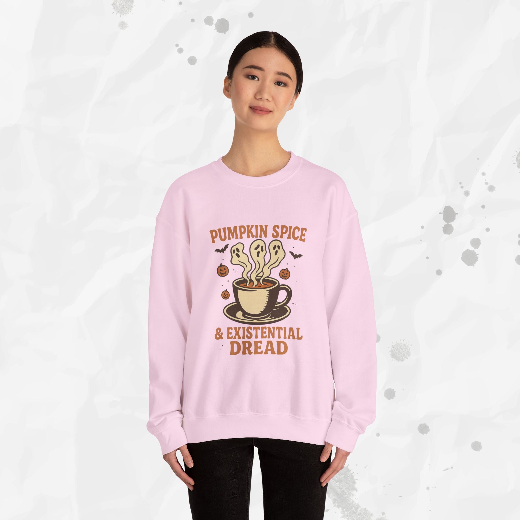 Pumpkin Spice & Existential Dread - Crewneck Sweatshirt