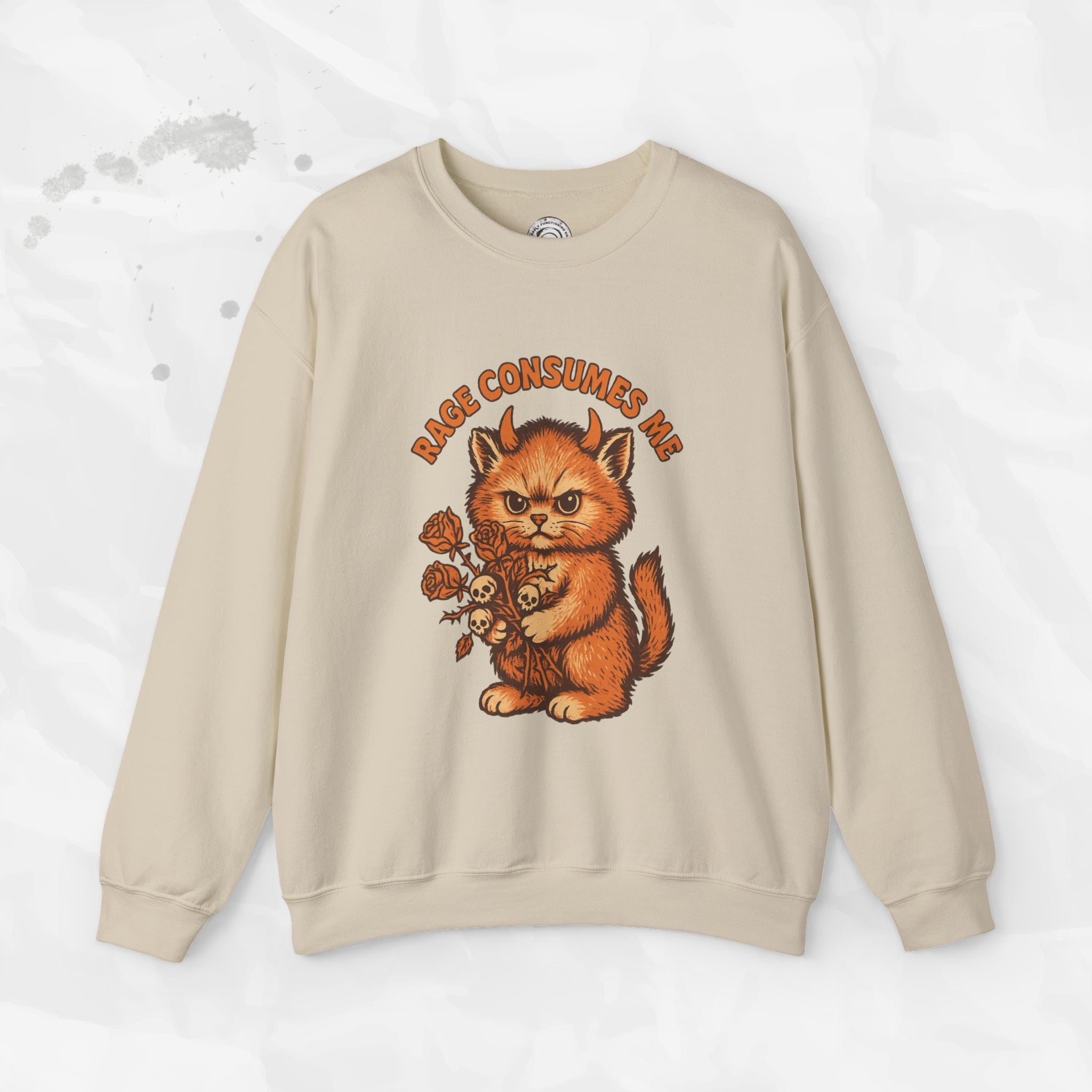 Rage Consumes Me - Crewneck Sweatshirt