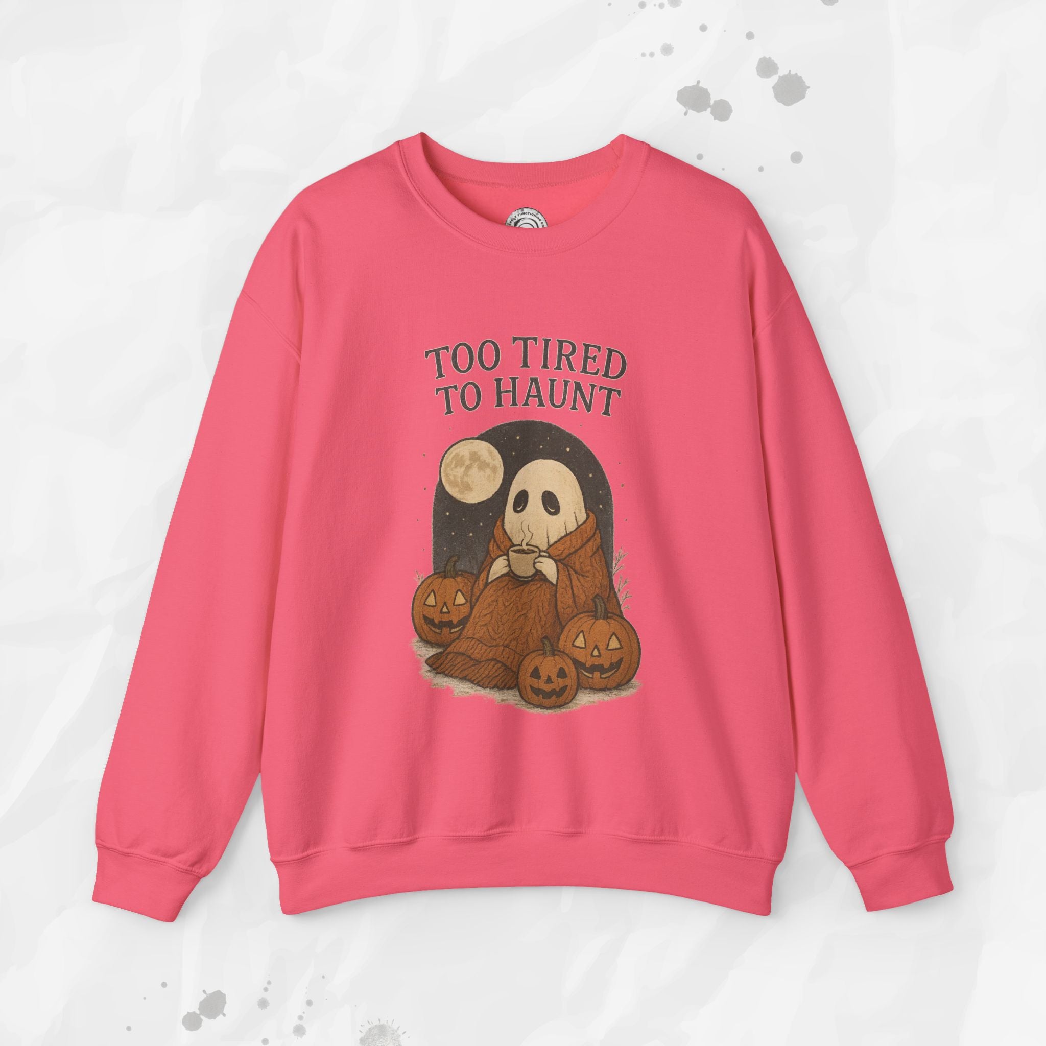 Too Tired to Haunt - Crewneck Sweatshirt