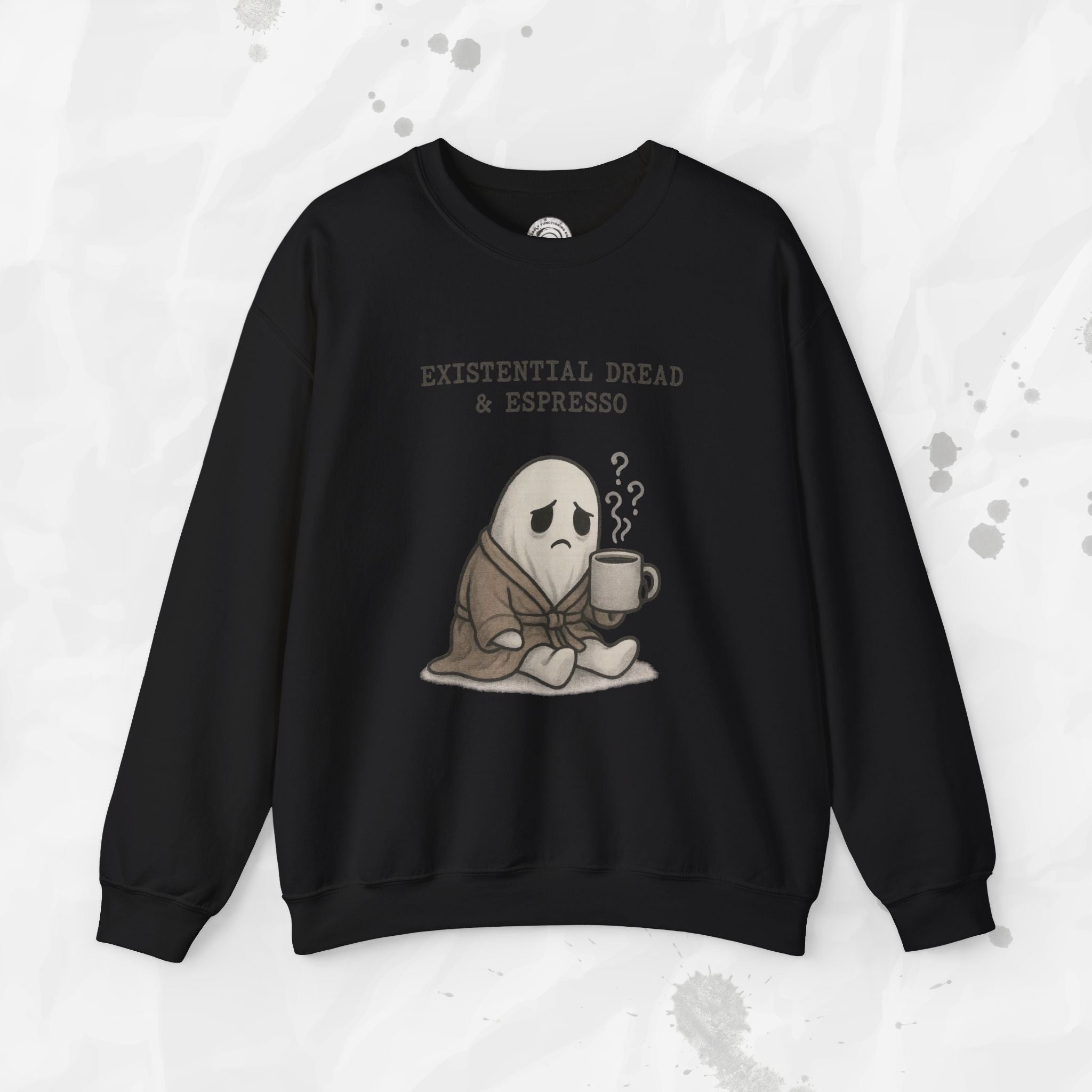 Existential Dread & Espresso - Crewneck Sweatshirt