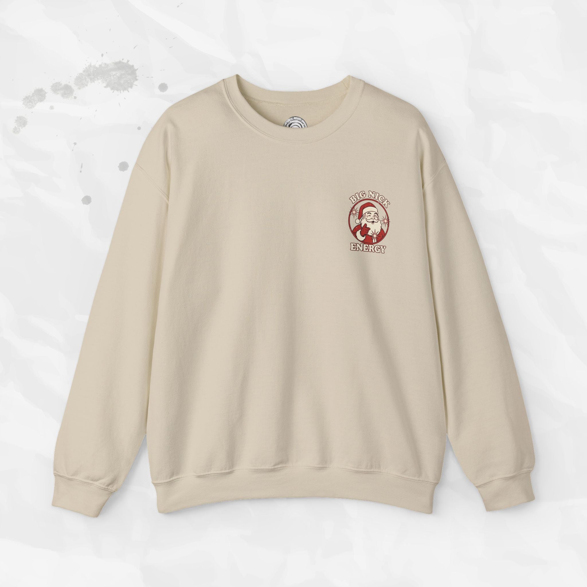 Big Nick Energy – Crewneck Sweatshirt (Pocket Print)