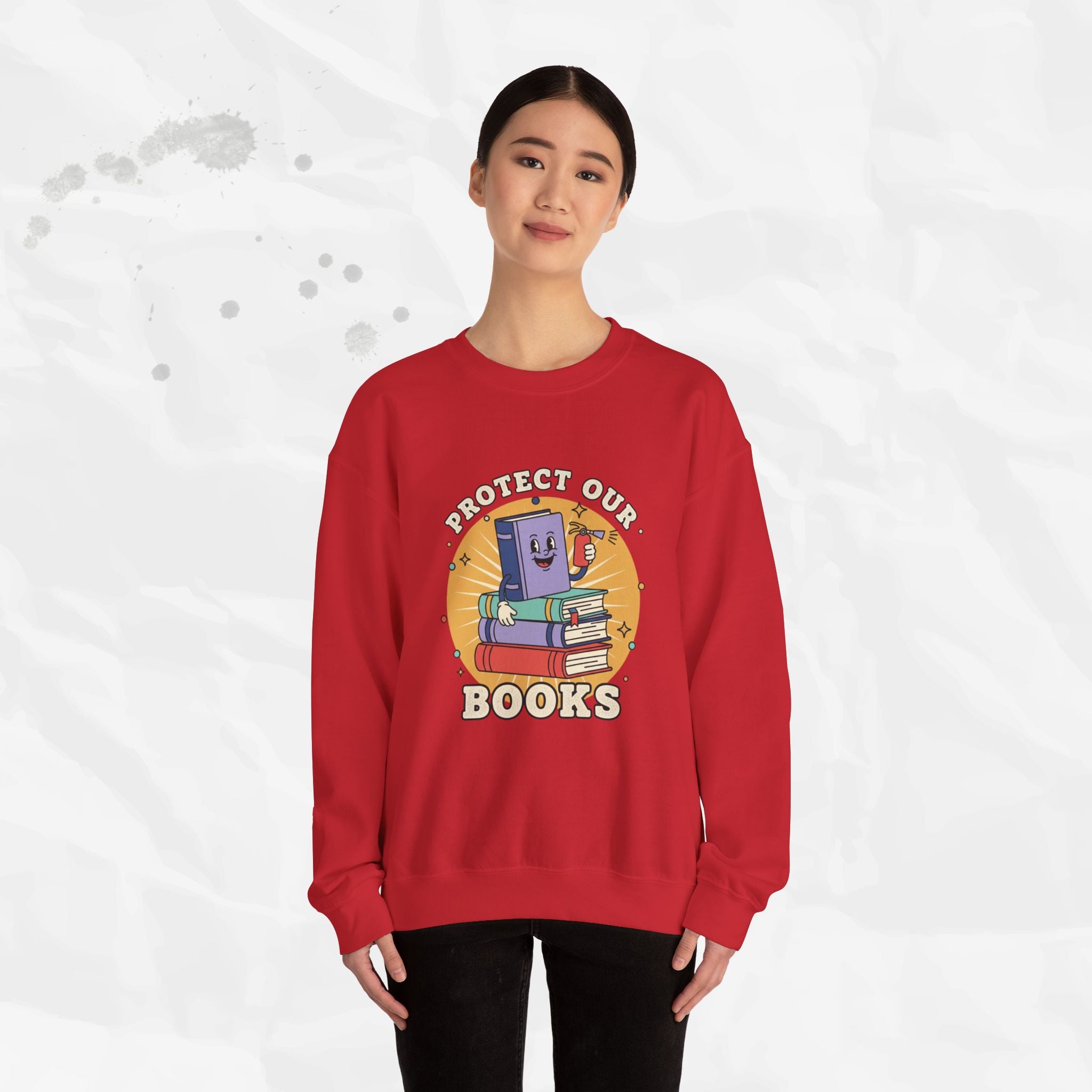 Protect Our Books – Crewneck Sweatshirt