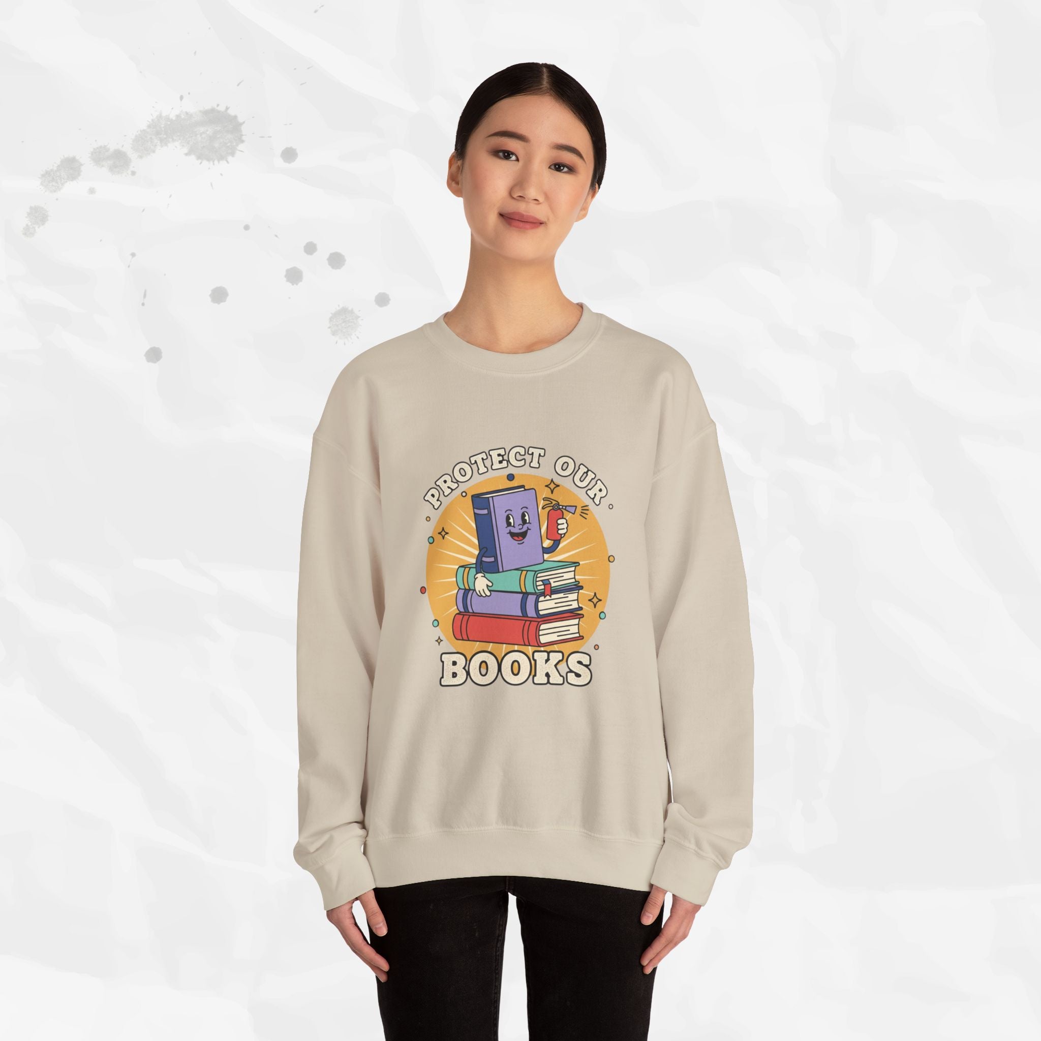 Protect Our Books – Crewneck Sweatshirt