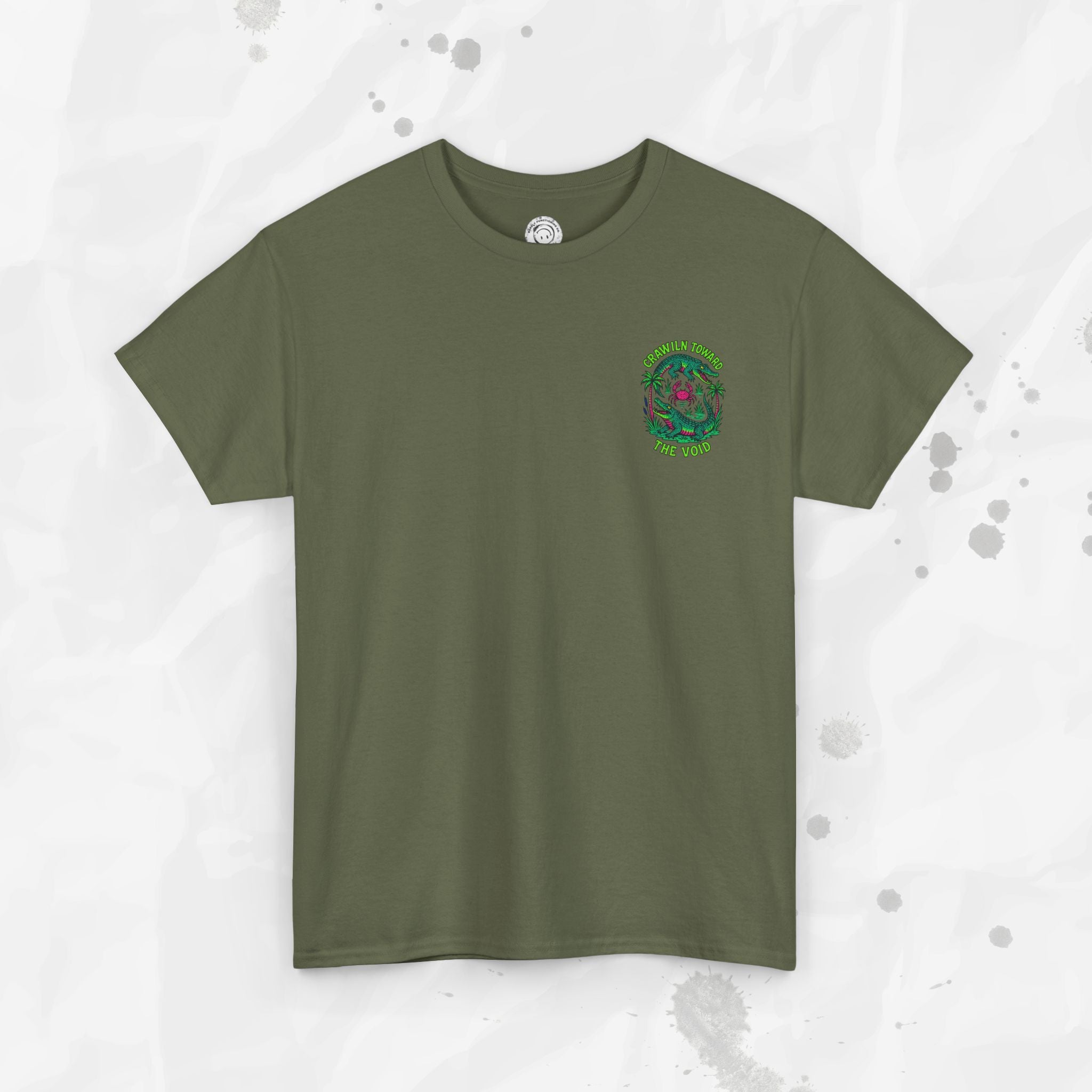 Crawlin’ Towards the Void – T-Shirt (Pocket Print)