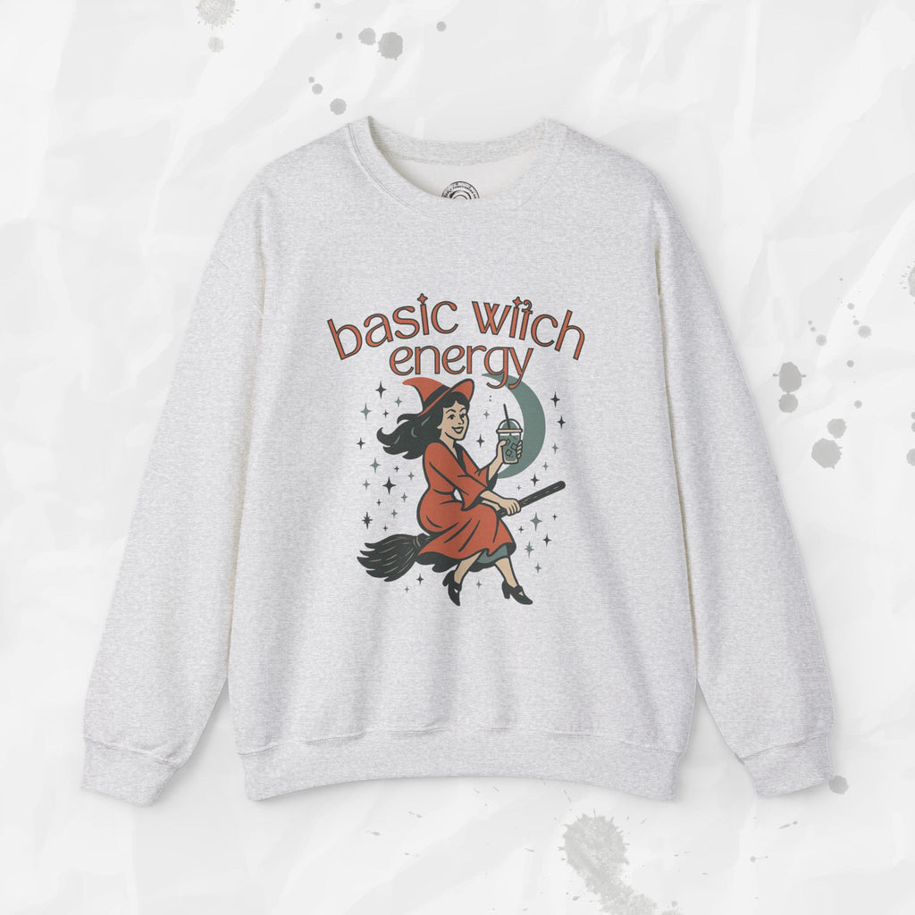 Basic Witch Energy - Crewneck Sweatshirt