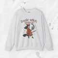 Sweat-shirt à col rond Basic Witch Energy