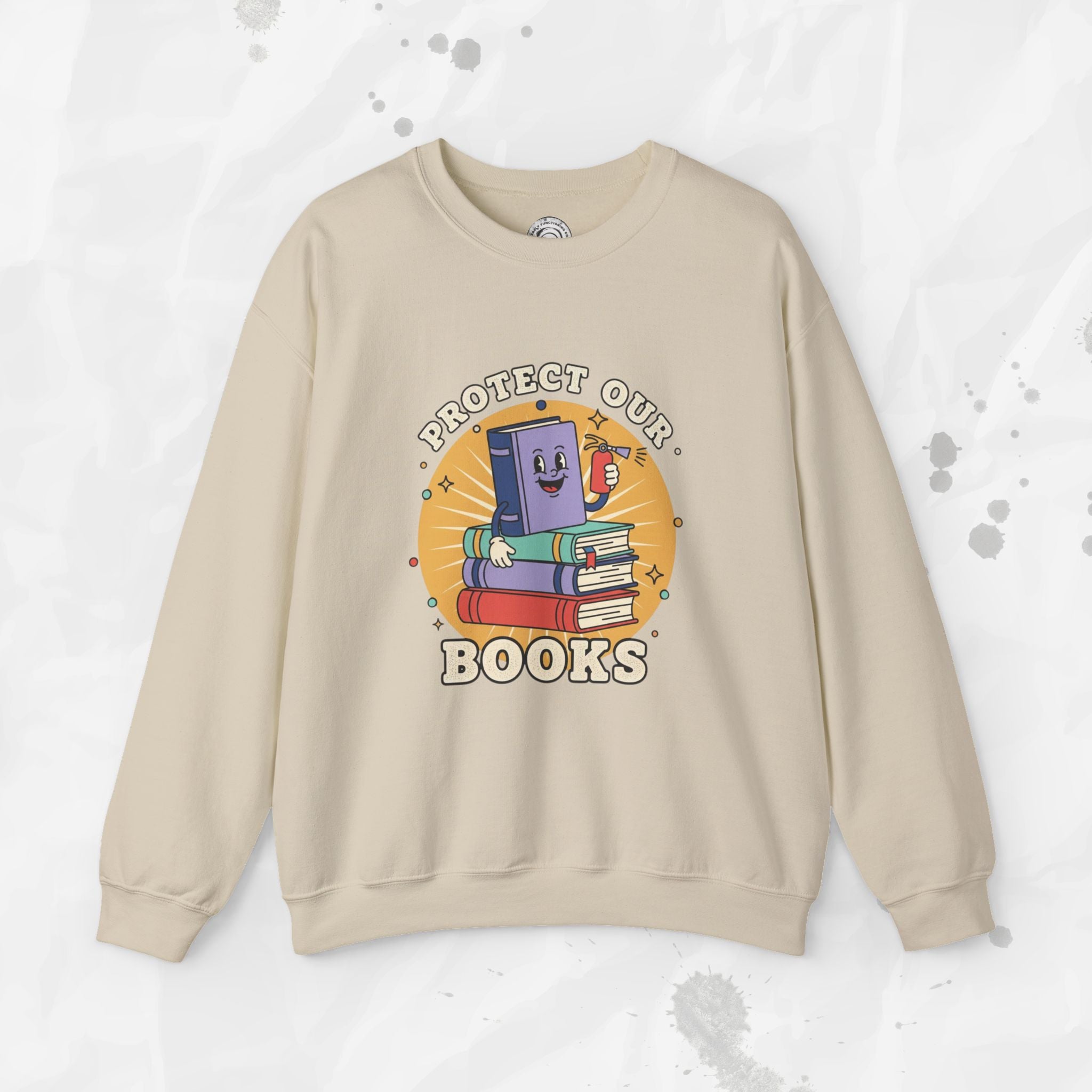 Protect Our Books – Crewneck Sweatshirt