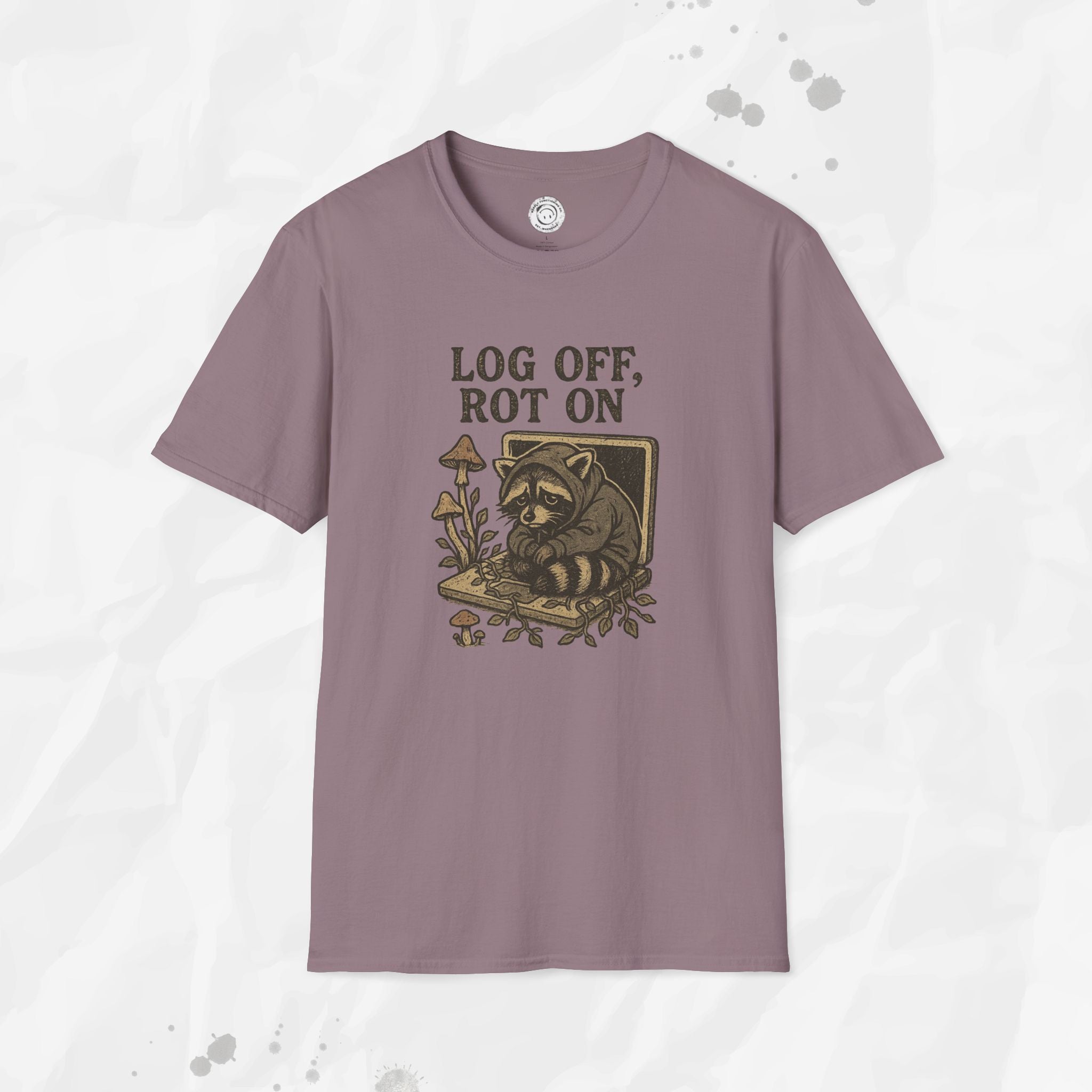 Log Off, Rot On - T-Shirt