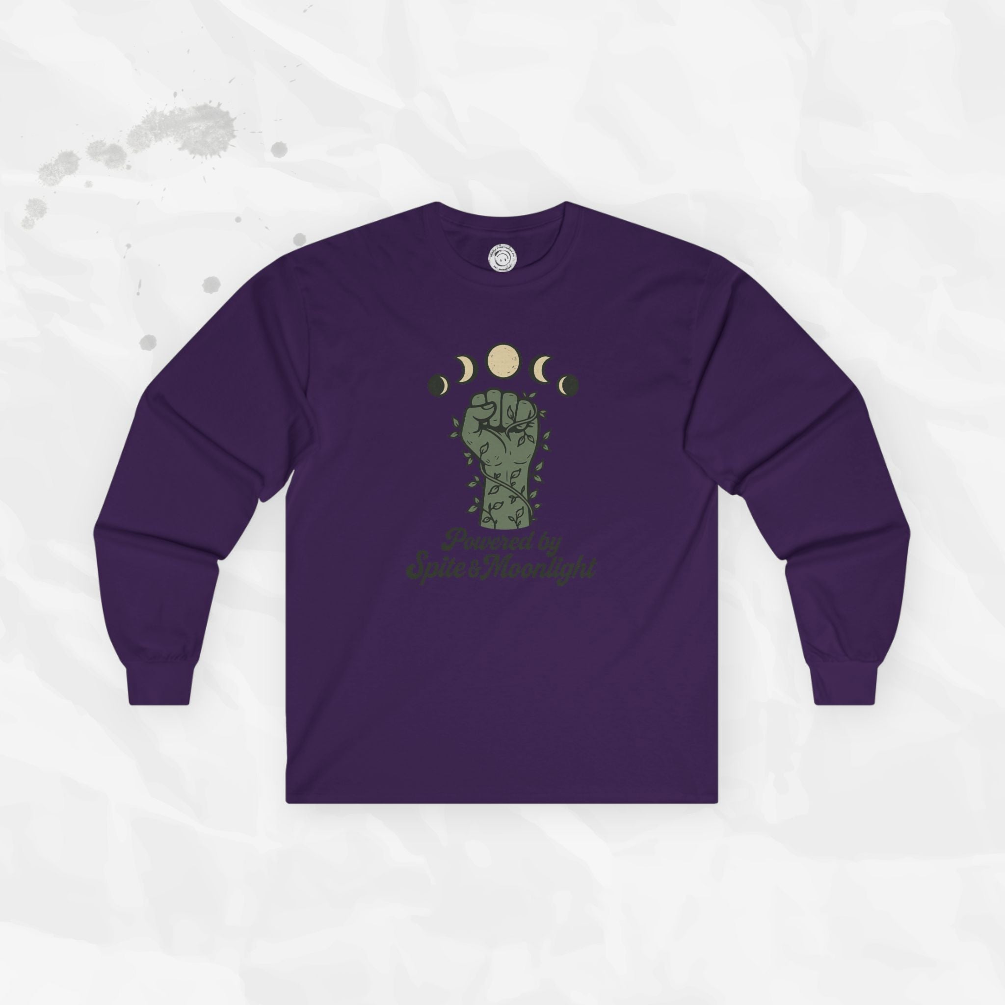 Powered by Spite & Moonlight - Long Sleeve T-Shirt
