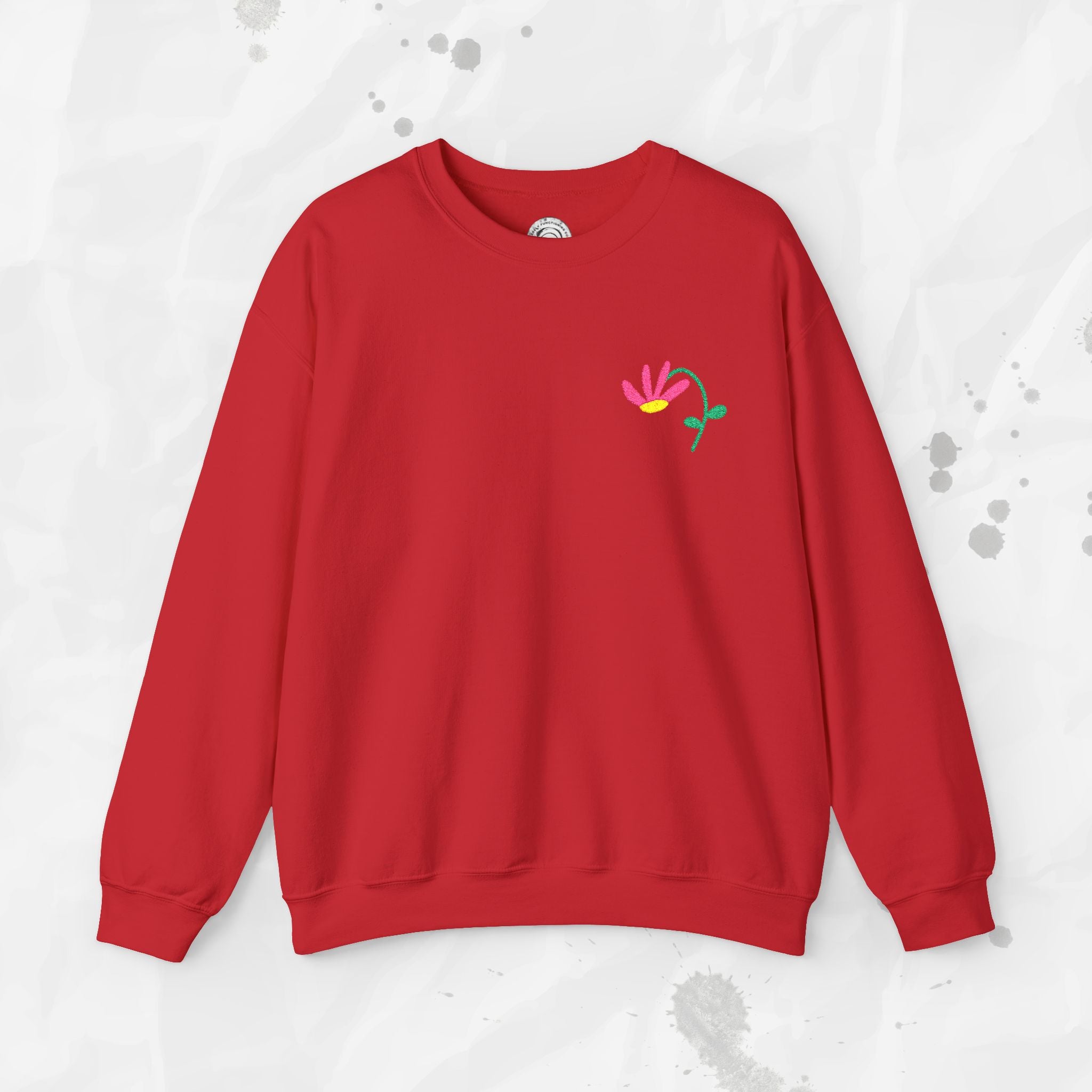 Bloom - Embroidered Crewneck Sweatshirt