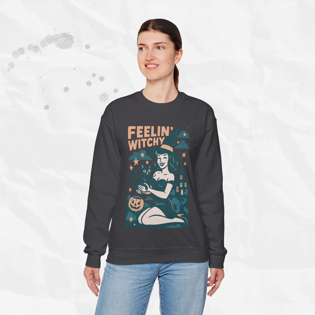 Feelin' Witchy - Crewneck Sweatshirt