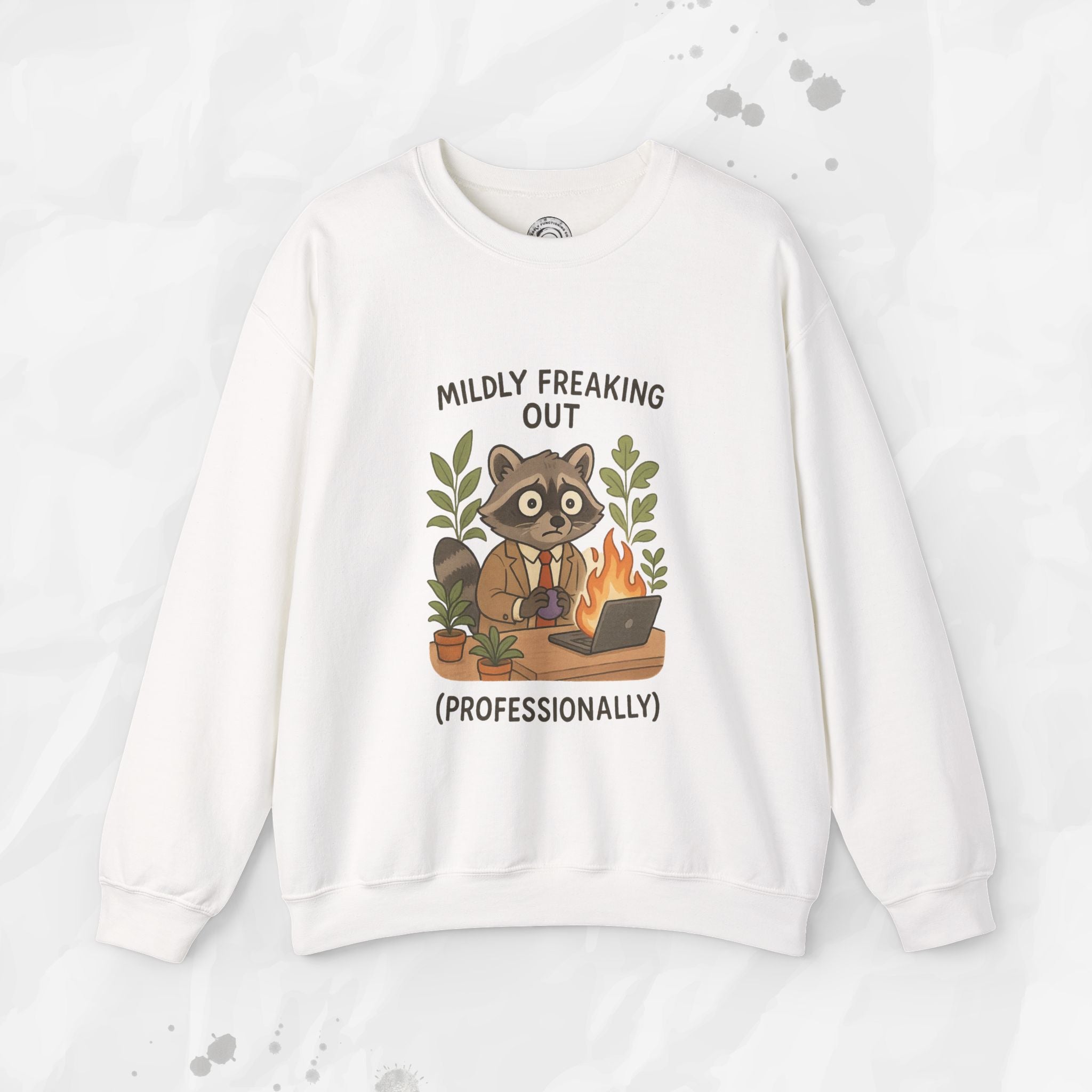 Mildly Freaking Out (Professionally) - Crewneck Sweatshirt