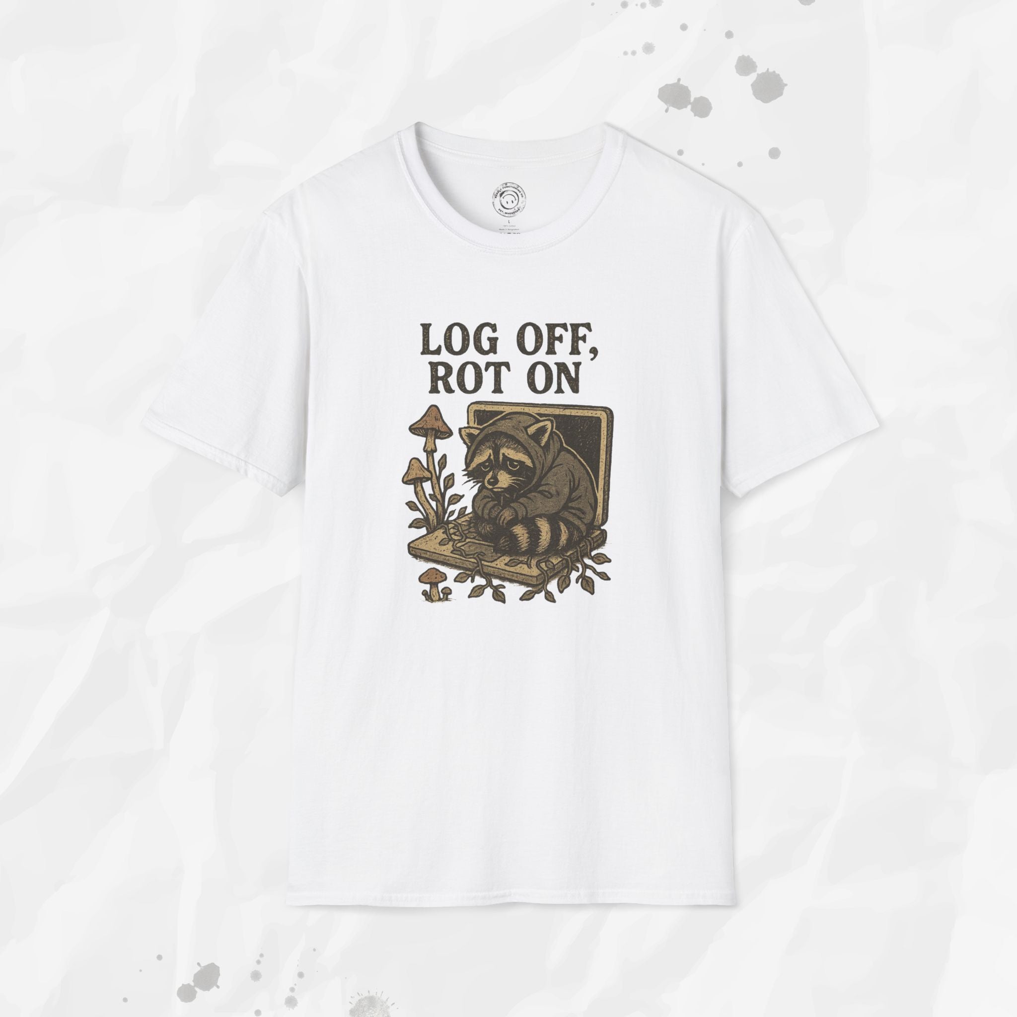 Log Off, Rot On - T-Shirt