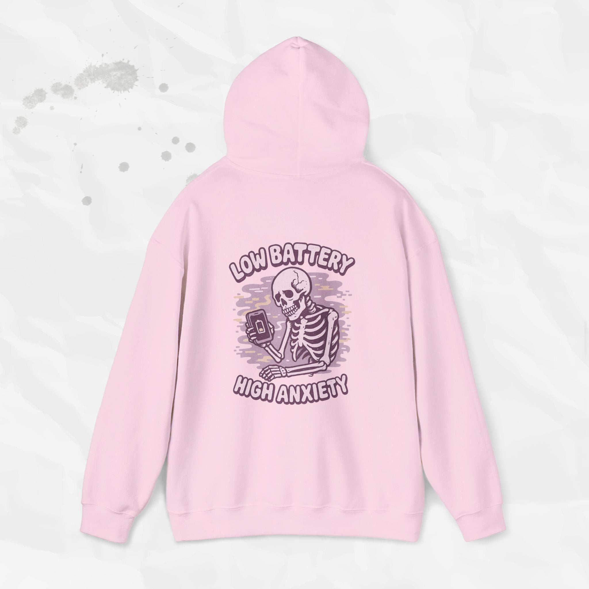 Low Battery, High Anxiety - Hoodie