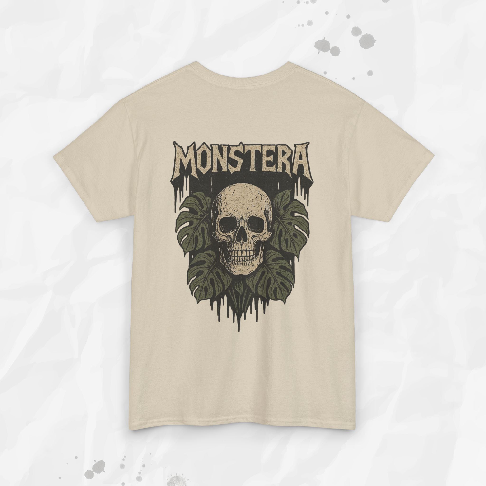Monstera Skull - T-Shirt
