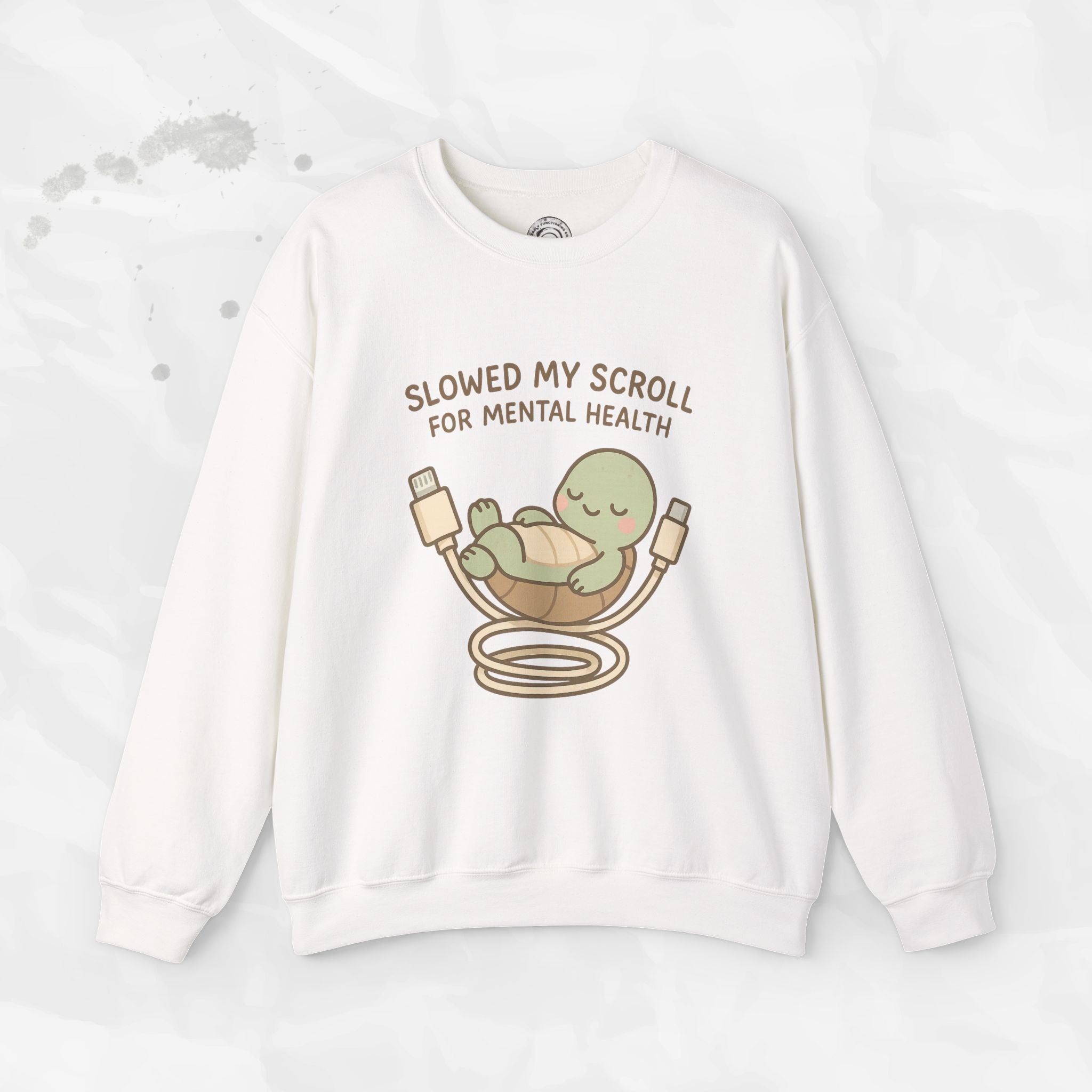 Slowed My Scroll - Crewneck Sweatshirt