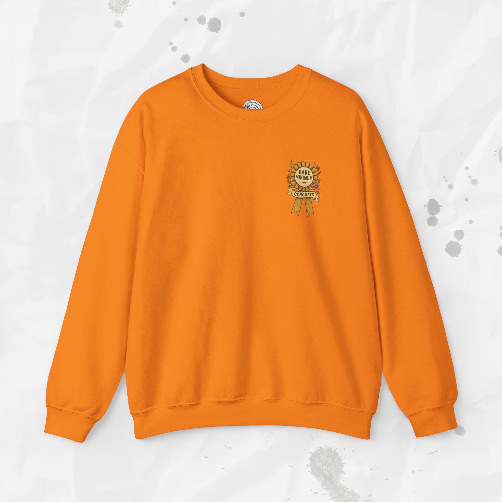Bare Minimum Competency - Crewneck Sweatshirt