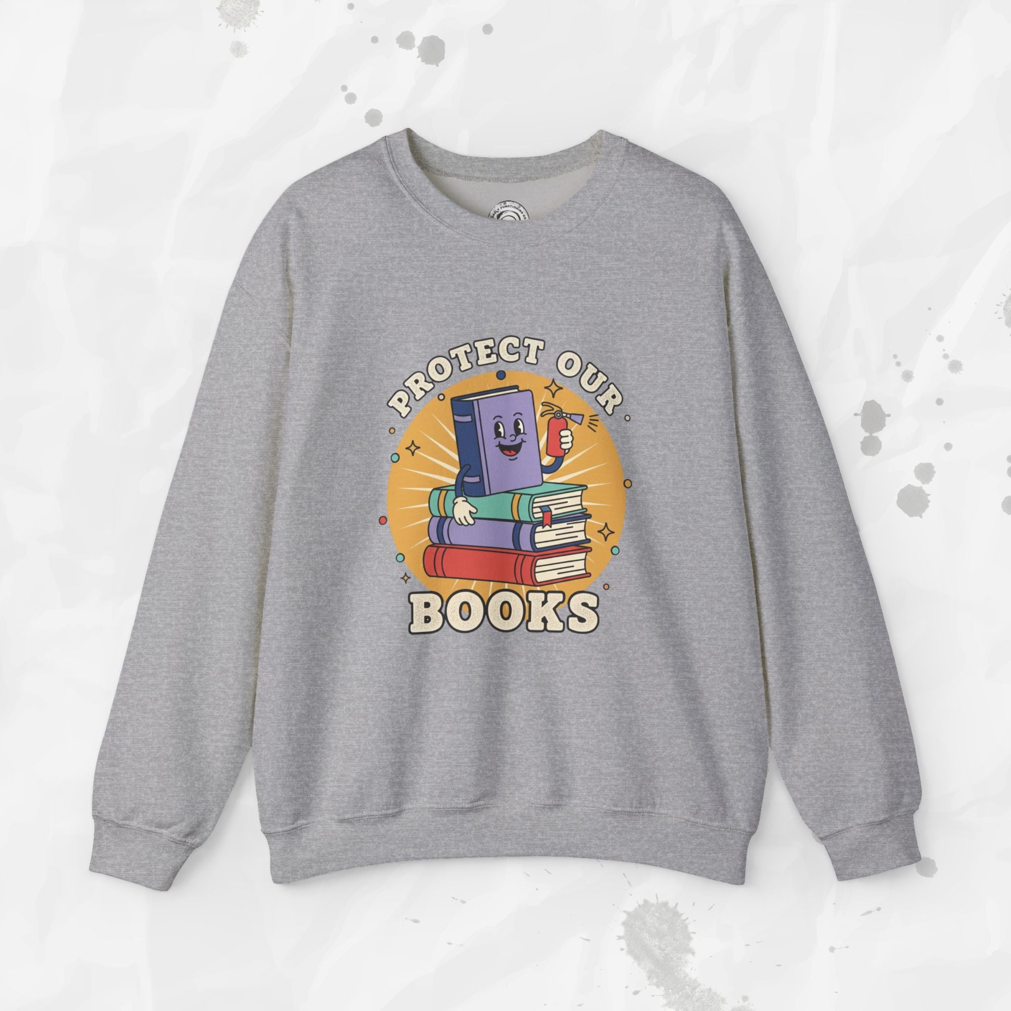 Protect Our Books – Crewneck Sweatshirt