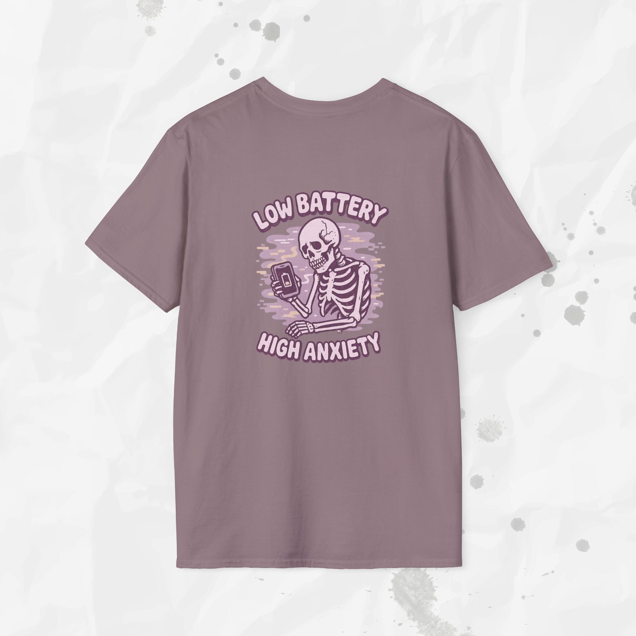 Low Battery High Anxiety - T-Shirt