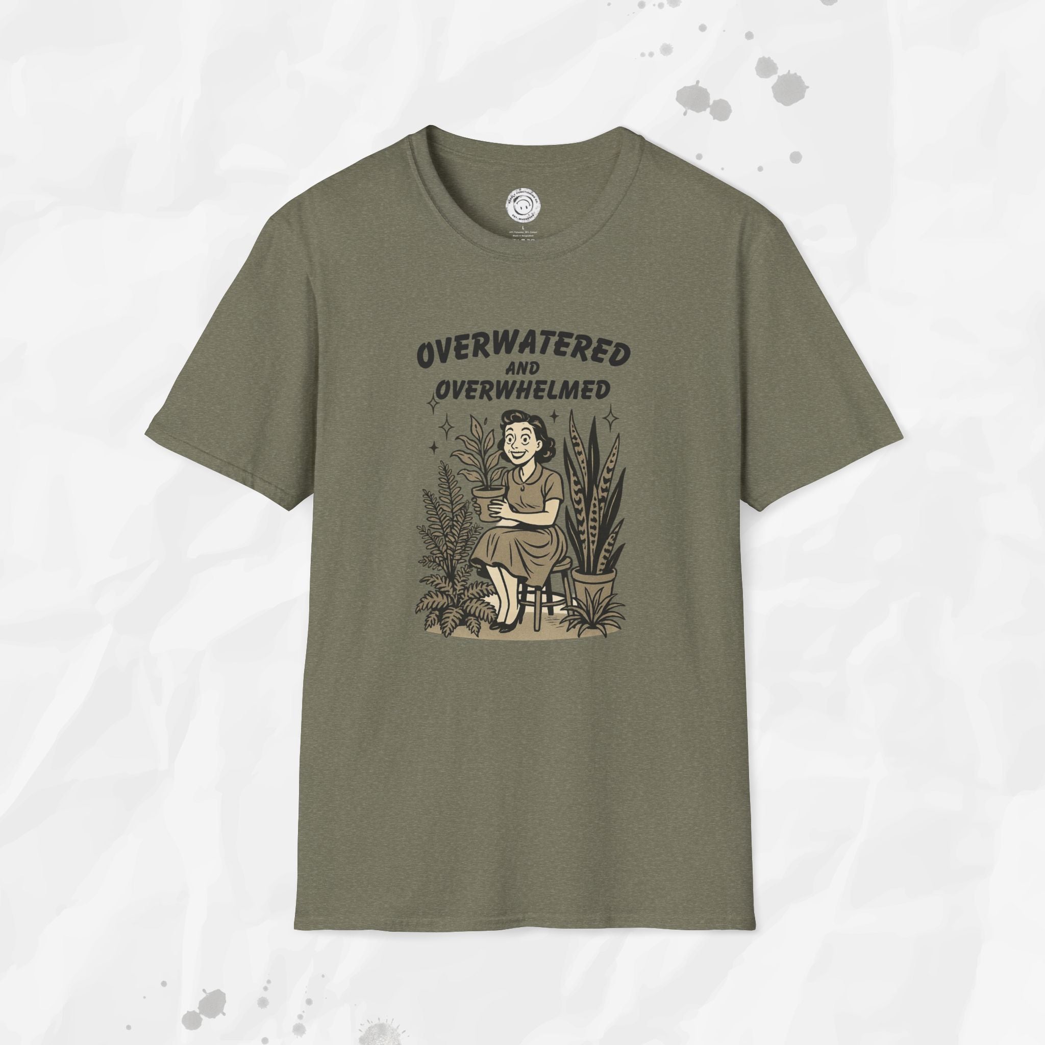 Overwatered and Overwhelmed - T-Shirt