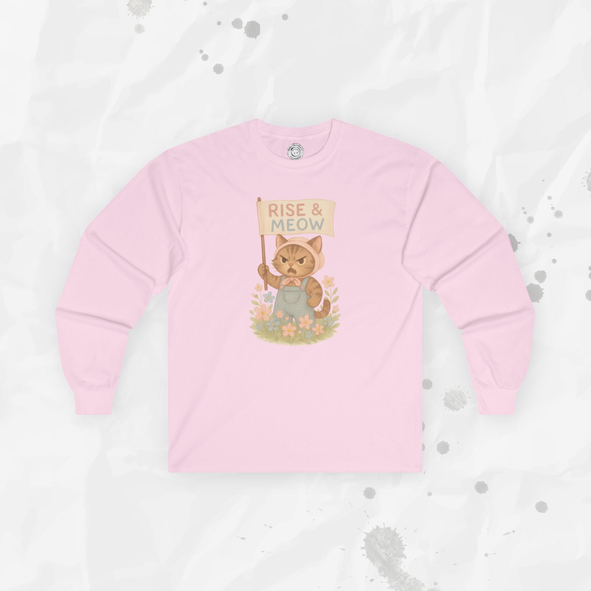 Rise & Meow - Long Sleeve T-Shirt