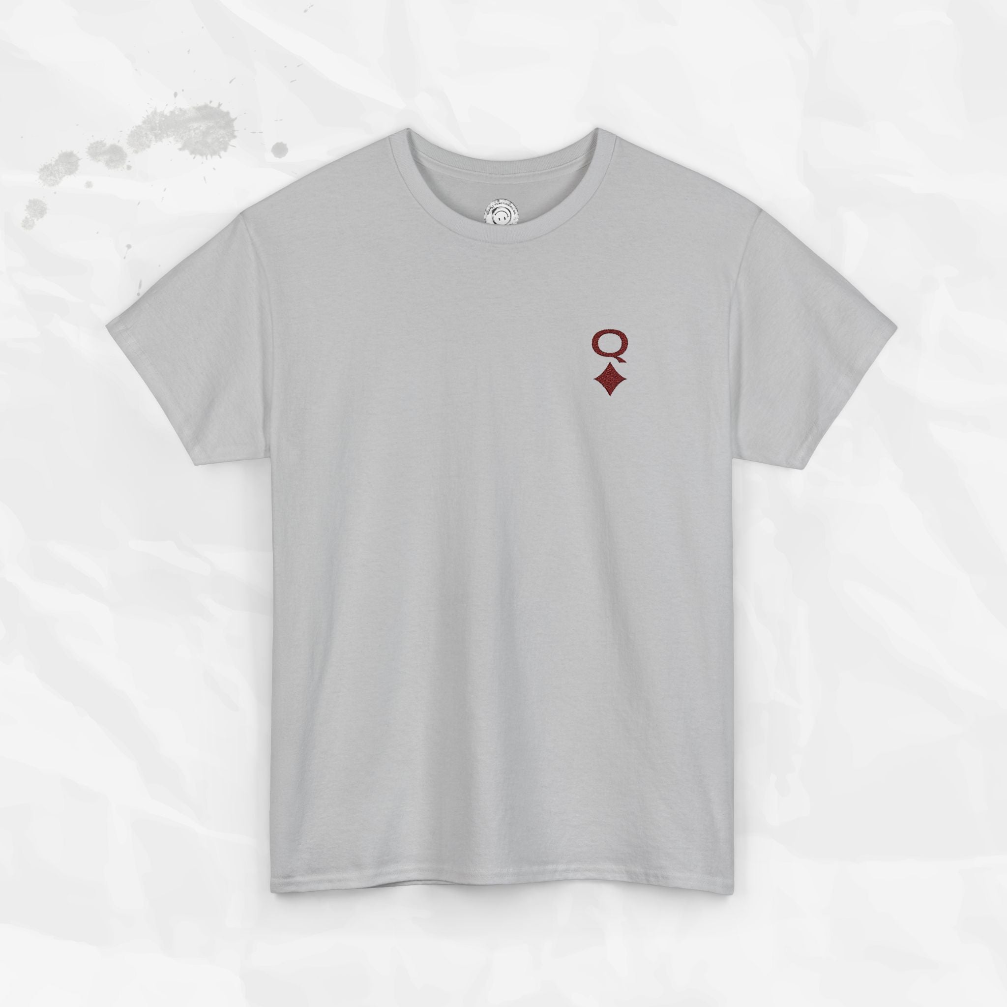 Queen of Diamonds – Embroidered T-Shirt
