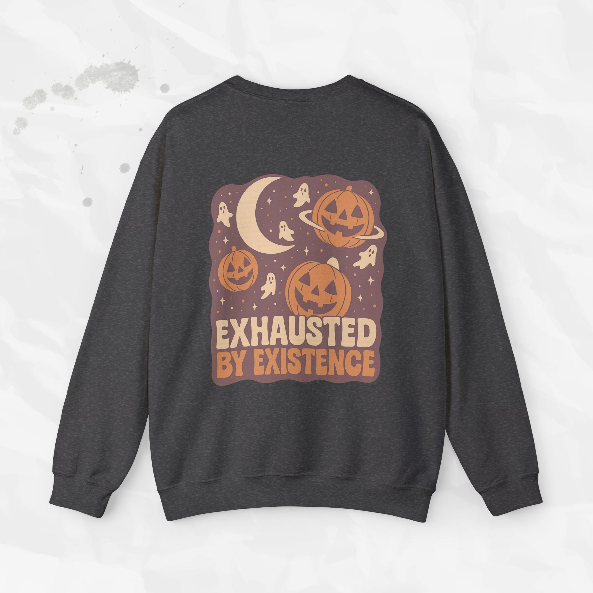 Exhausted by Existence - Crewneck Sweatshirt